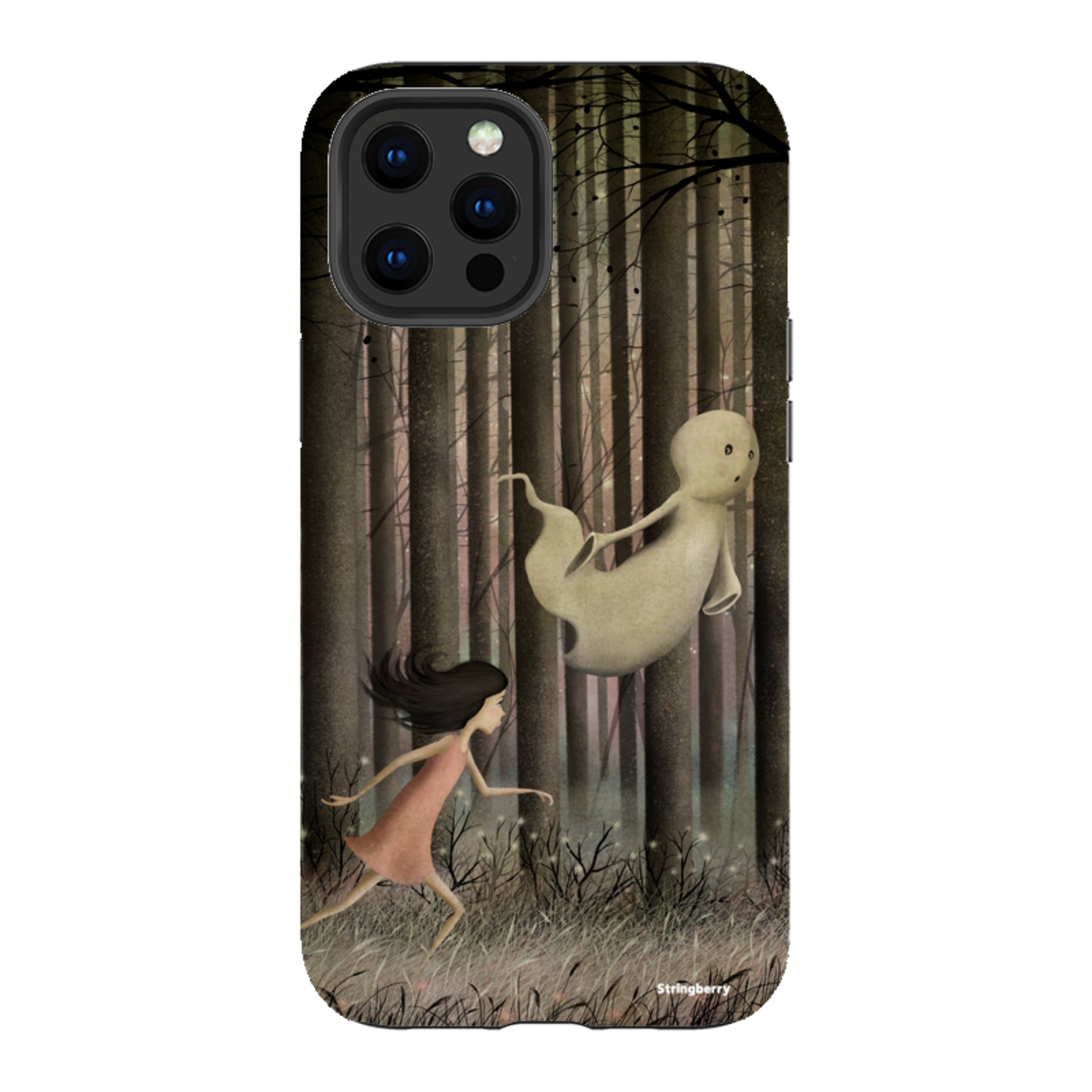 iPhone Tough Case - Little Ghost By Maja Lindberg