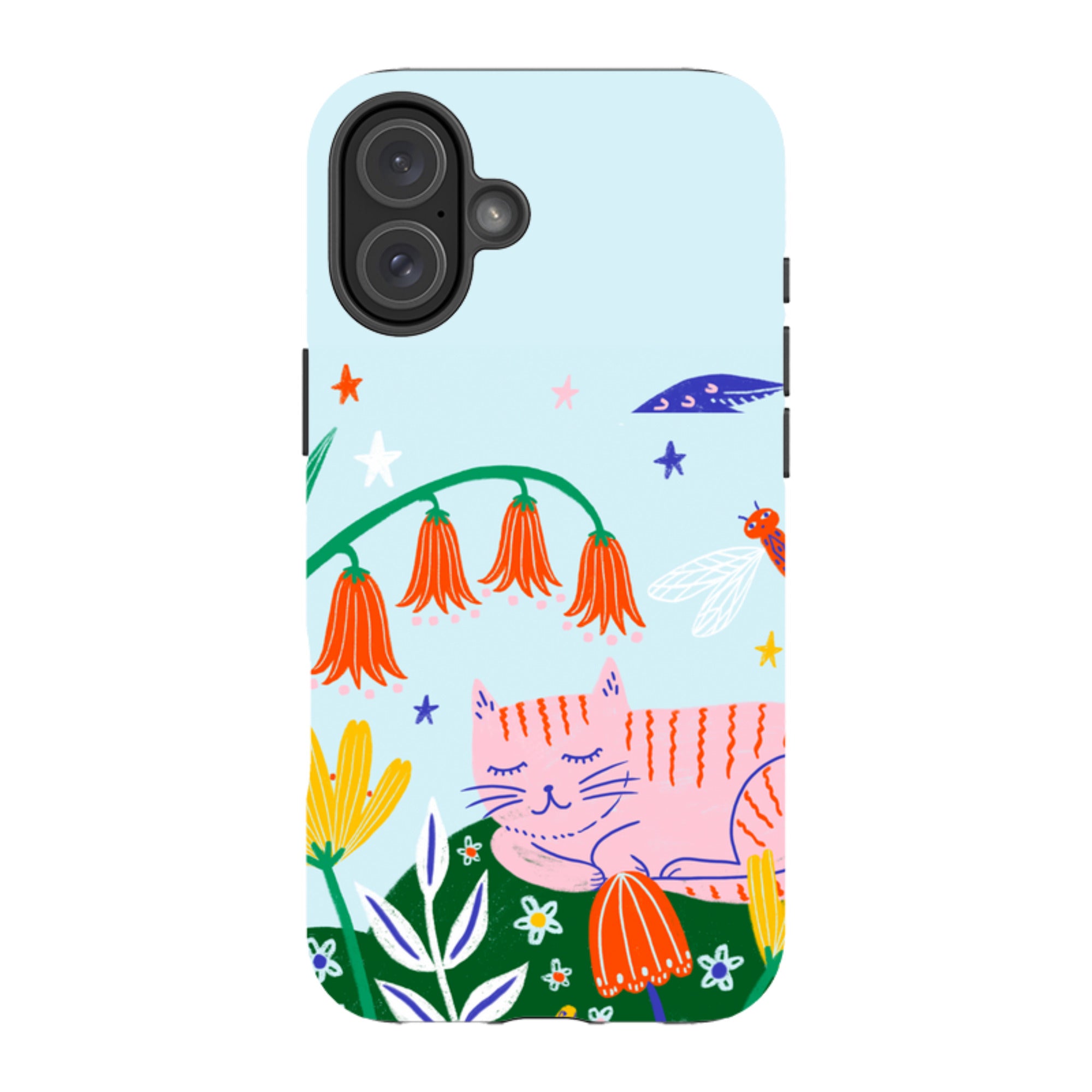 iPhone Tough Case - Cat By Lee Foster Wilson