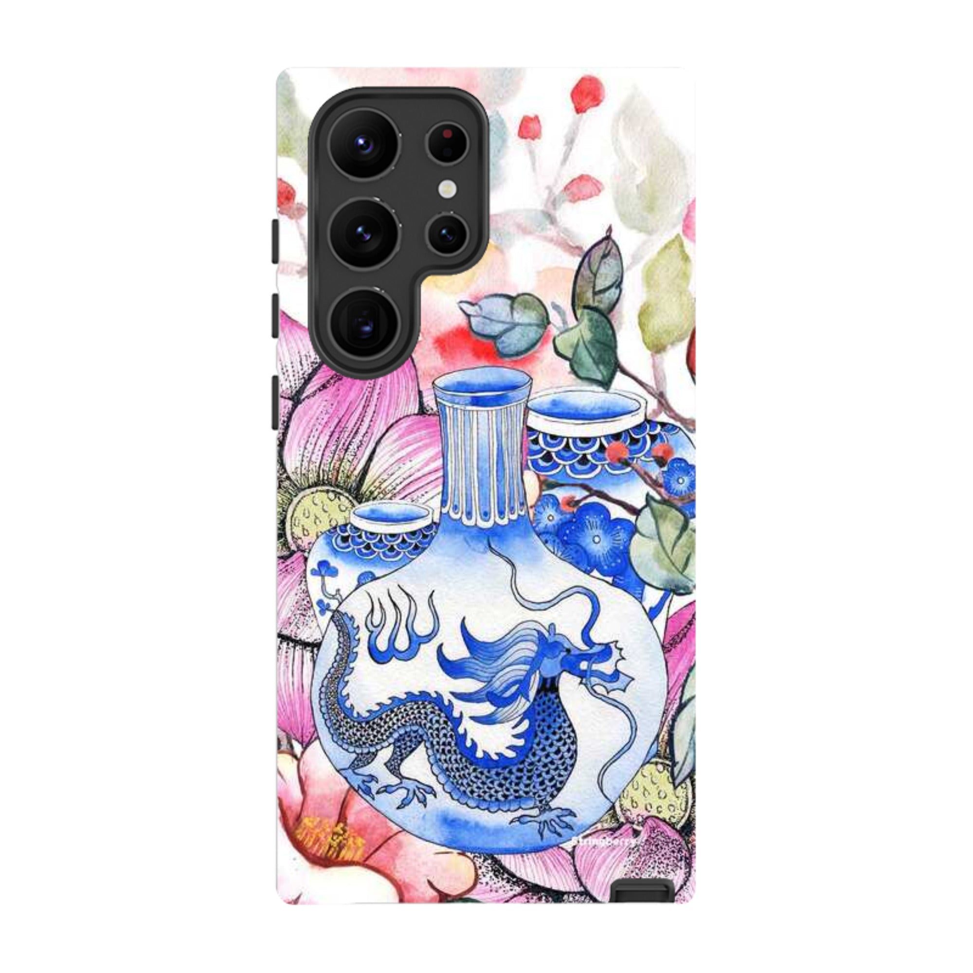 Samsung Tough Case - Dragon Vase