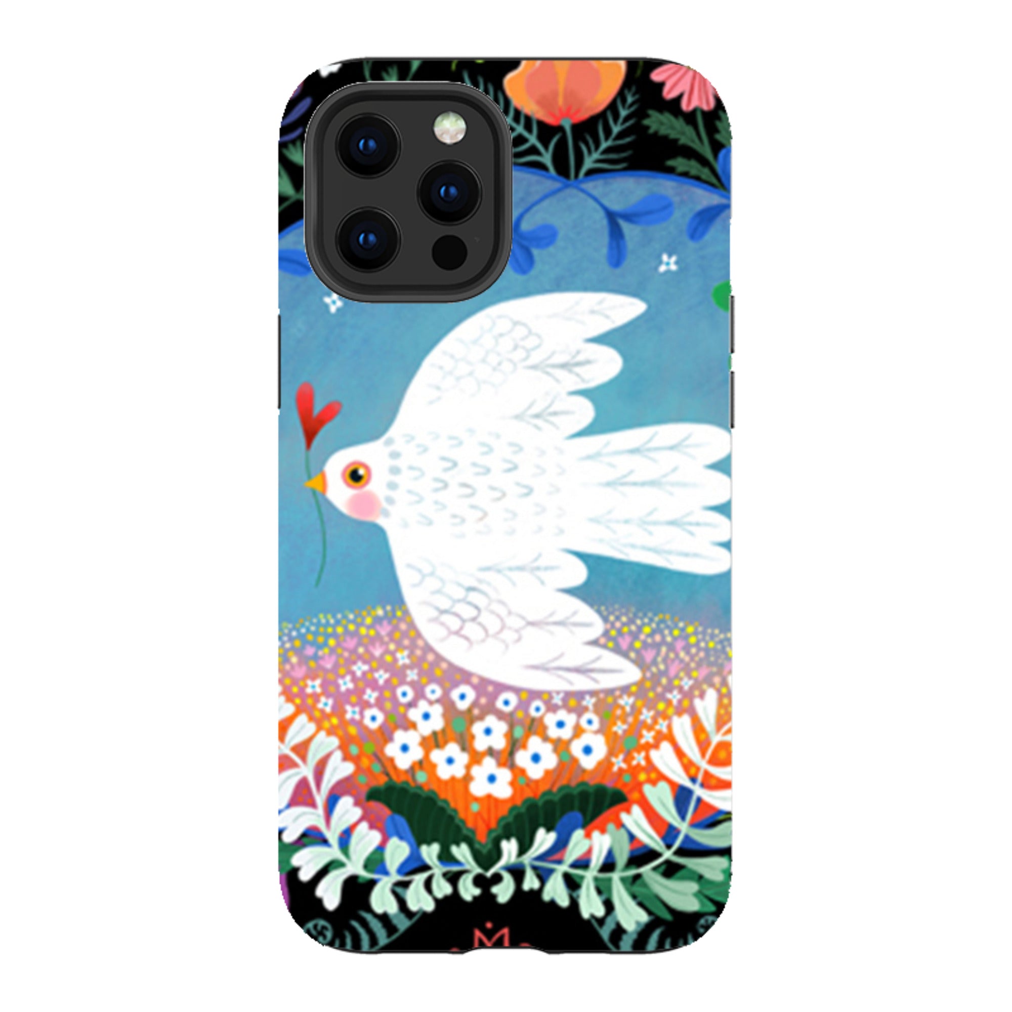 iPhone Tough Case - Peacebird By Mia Underwood