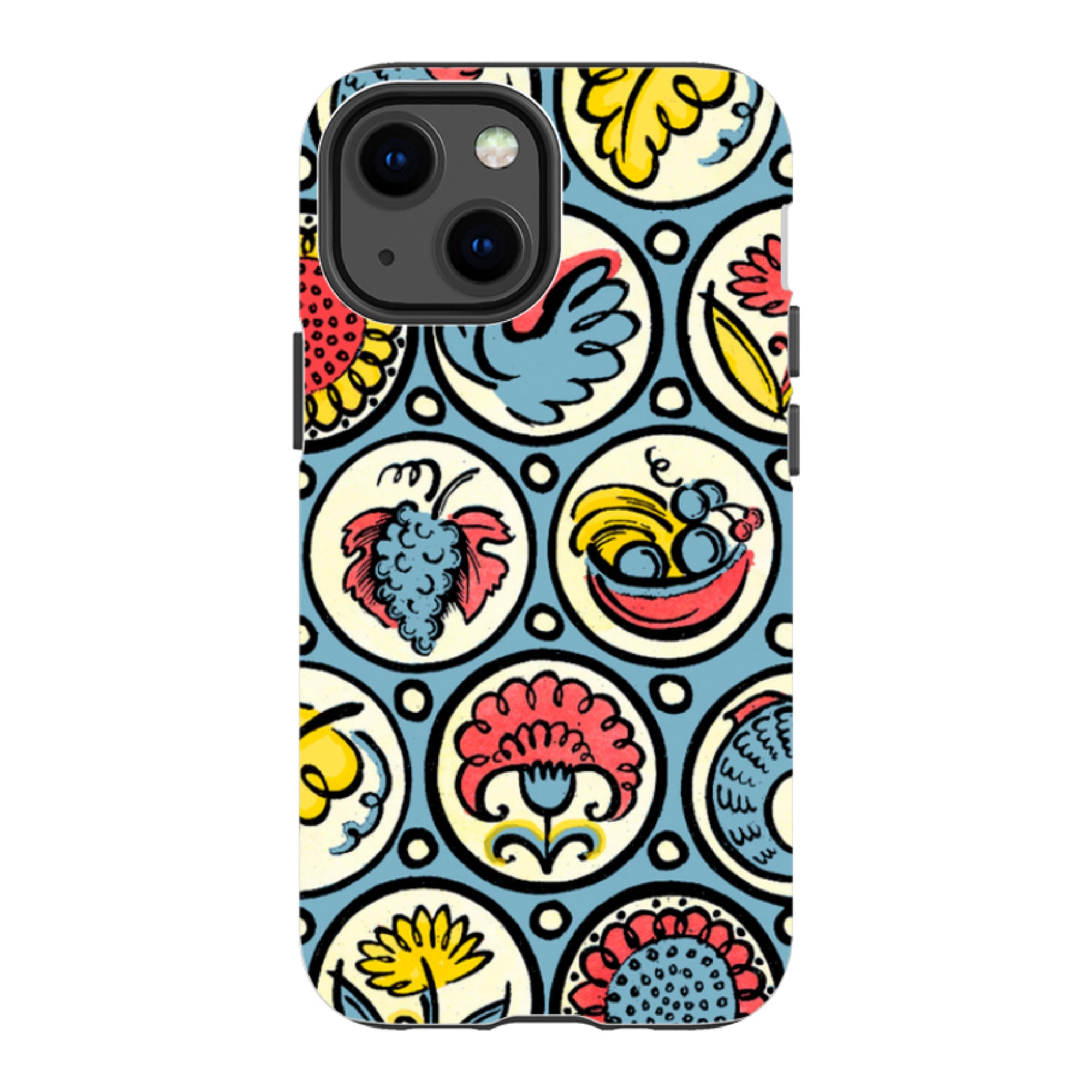 iPhone Tough Case - Birds, Fish & Fruit By Cressida Bell