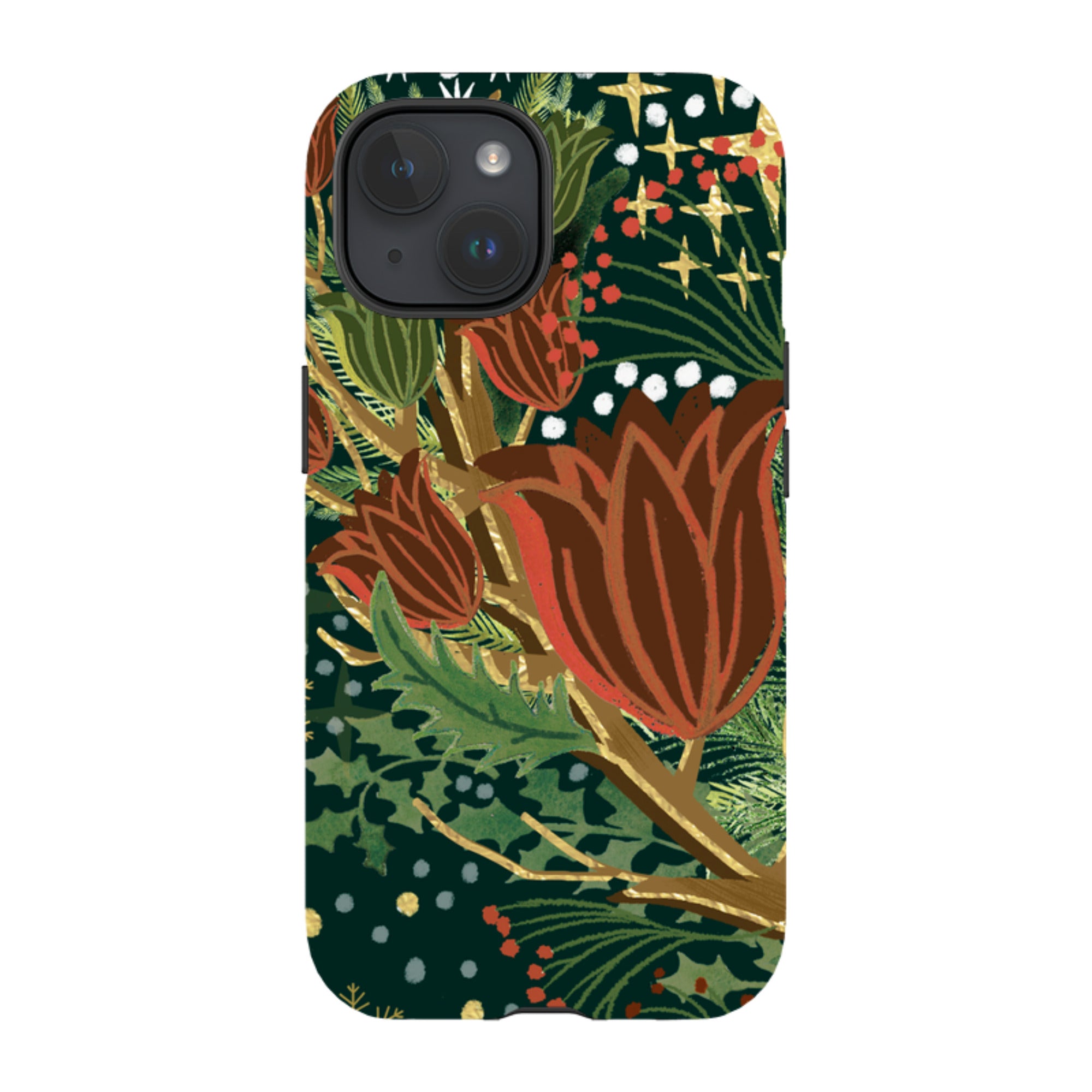 iPhone Tough Case - Winter Deer II By Emma Frances Grant
