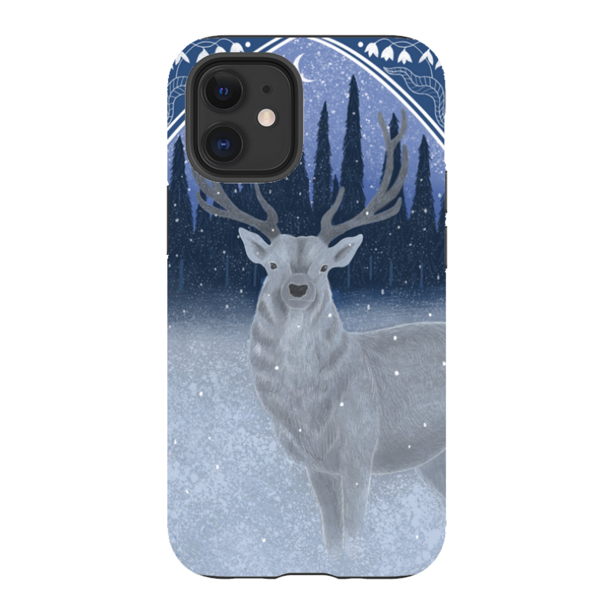 iPhone Tough Case - Winter Stag By Bex Parkin