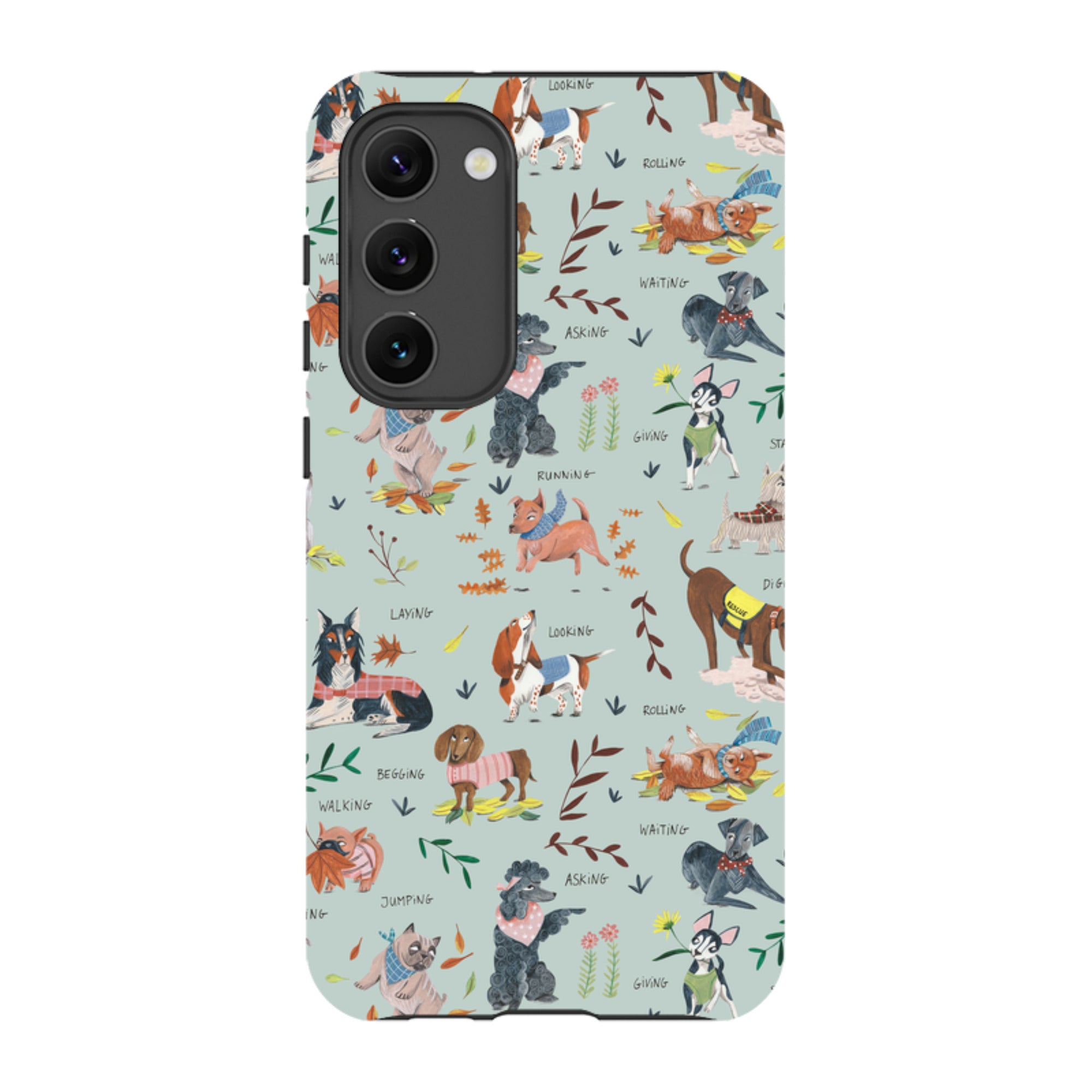 Samsung Tough Case - Dog Pattern II By Caroline Bonne Muller