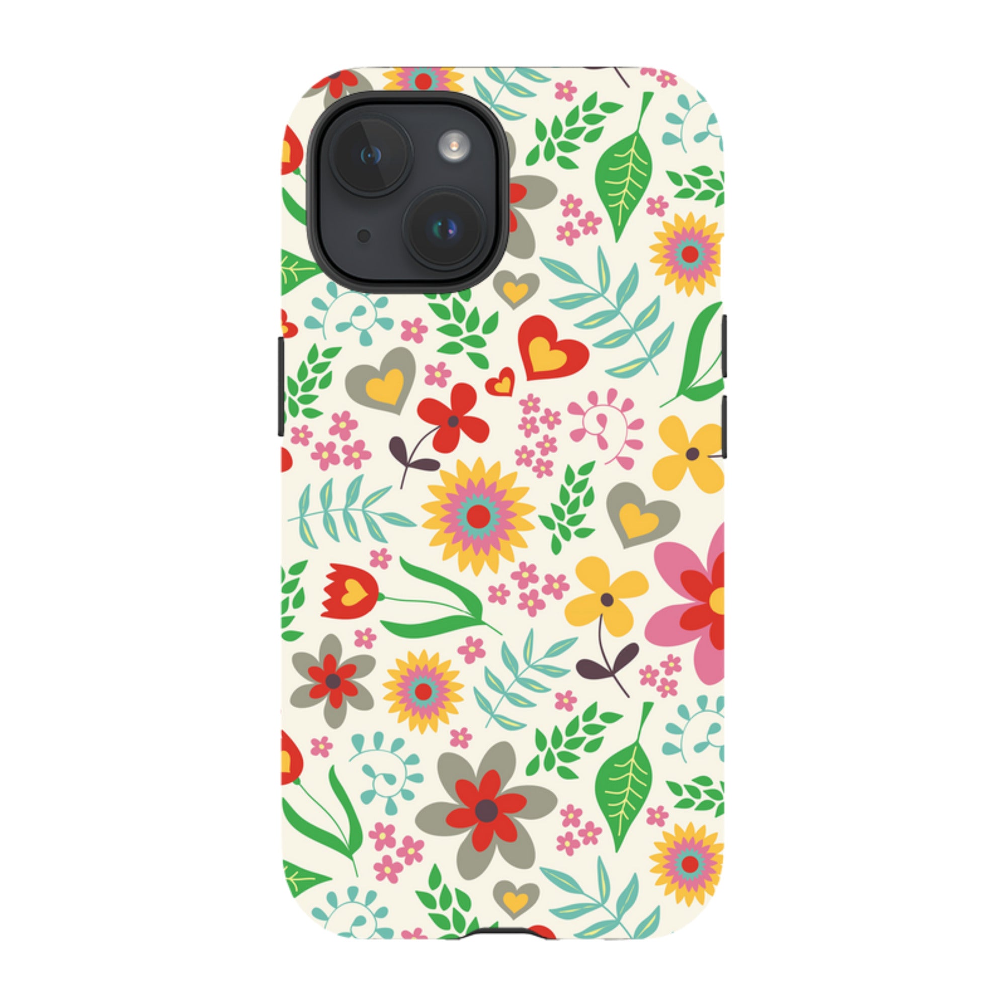 iPhone MagSafe Tough Case -  Folky Floral By Suzy Taylor