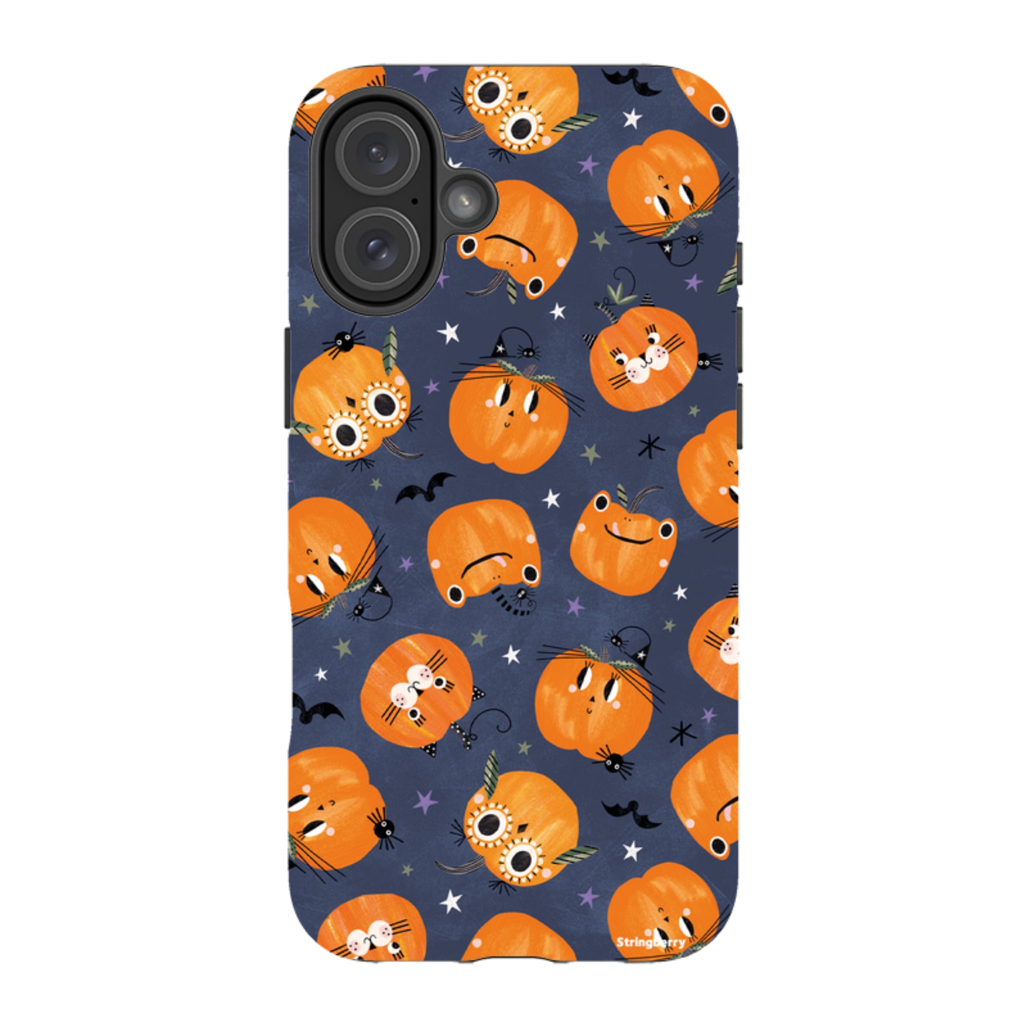 iPhone MagSafe Tough Case -  Halloween Pumpkin Dark By Ali Brookes