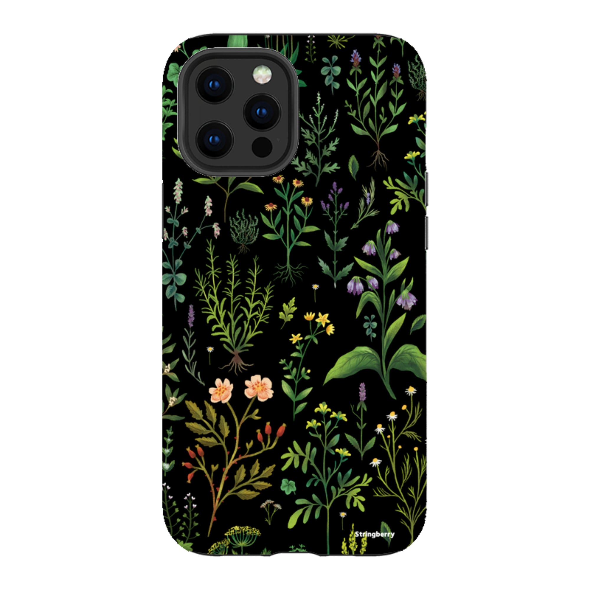 iPhone Tough Case - Medieval Herbal By Anna Stead