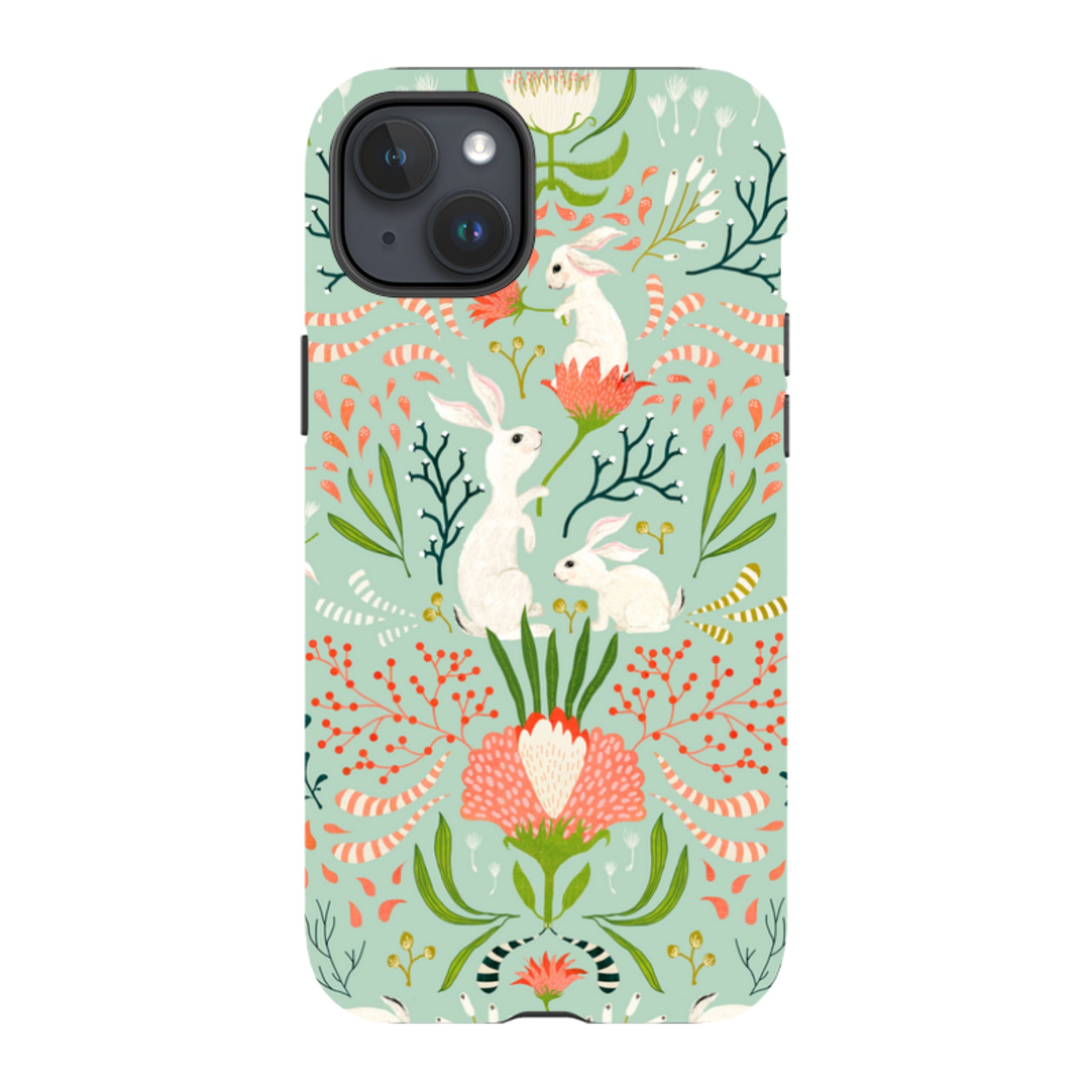 iPhone Tough Case - Bunny By Katherine Quinn
