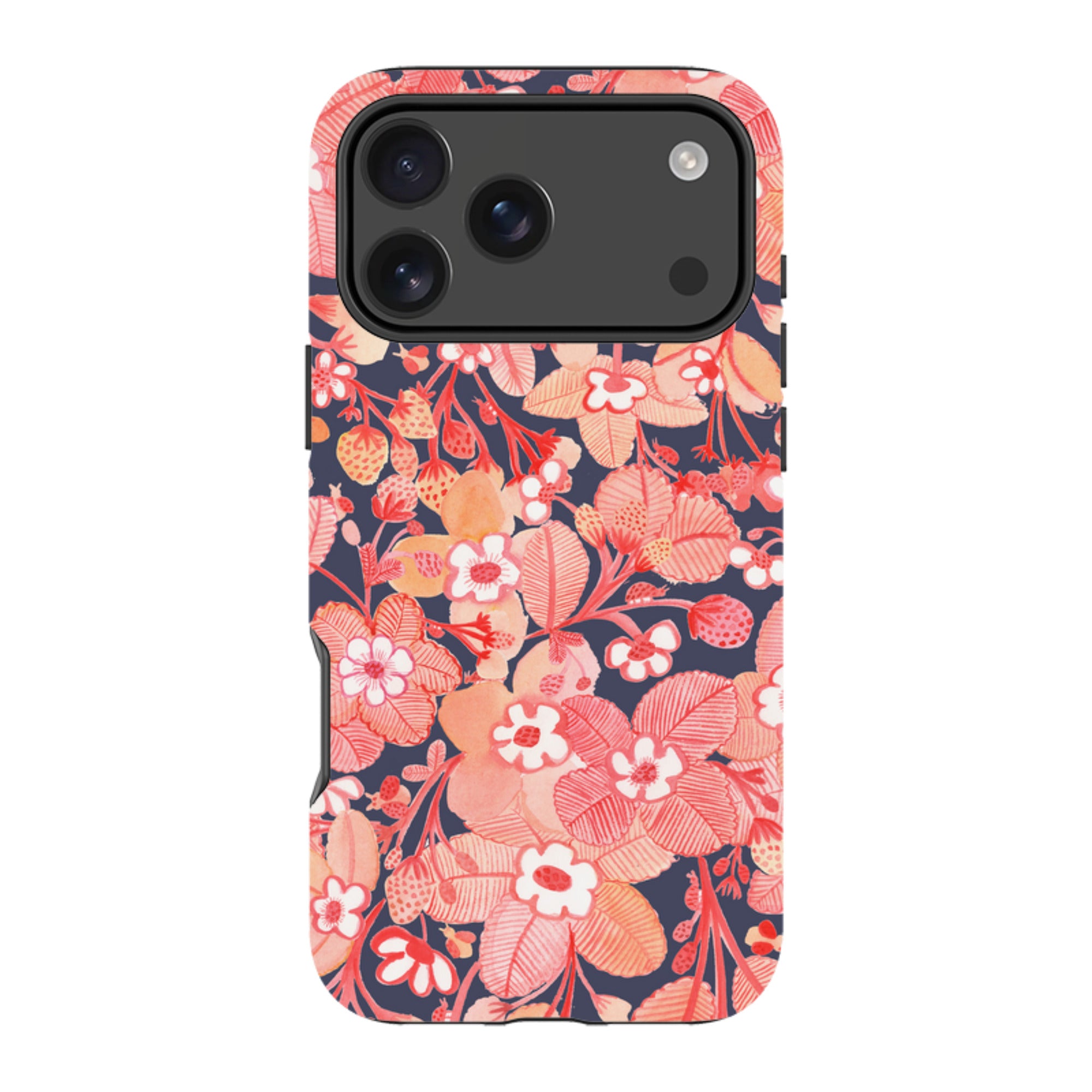 iPhone Tough Case - Strawberry Poem By Gabriela Larios