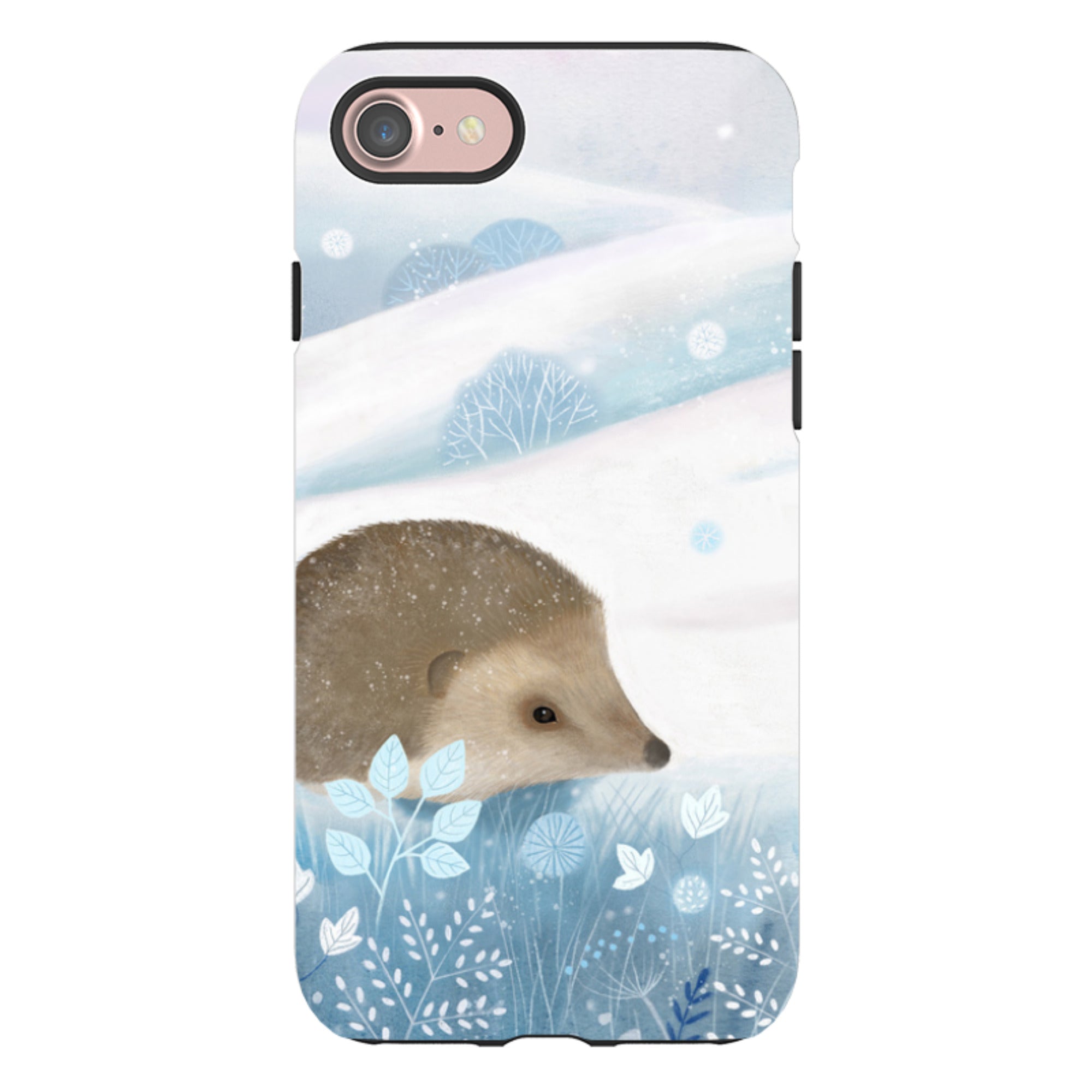 iPhone Tough Case - Winter Hedgehog By Bex Parkin