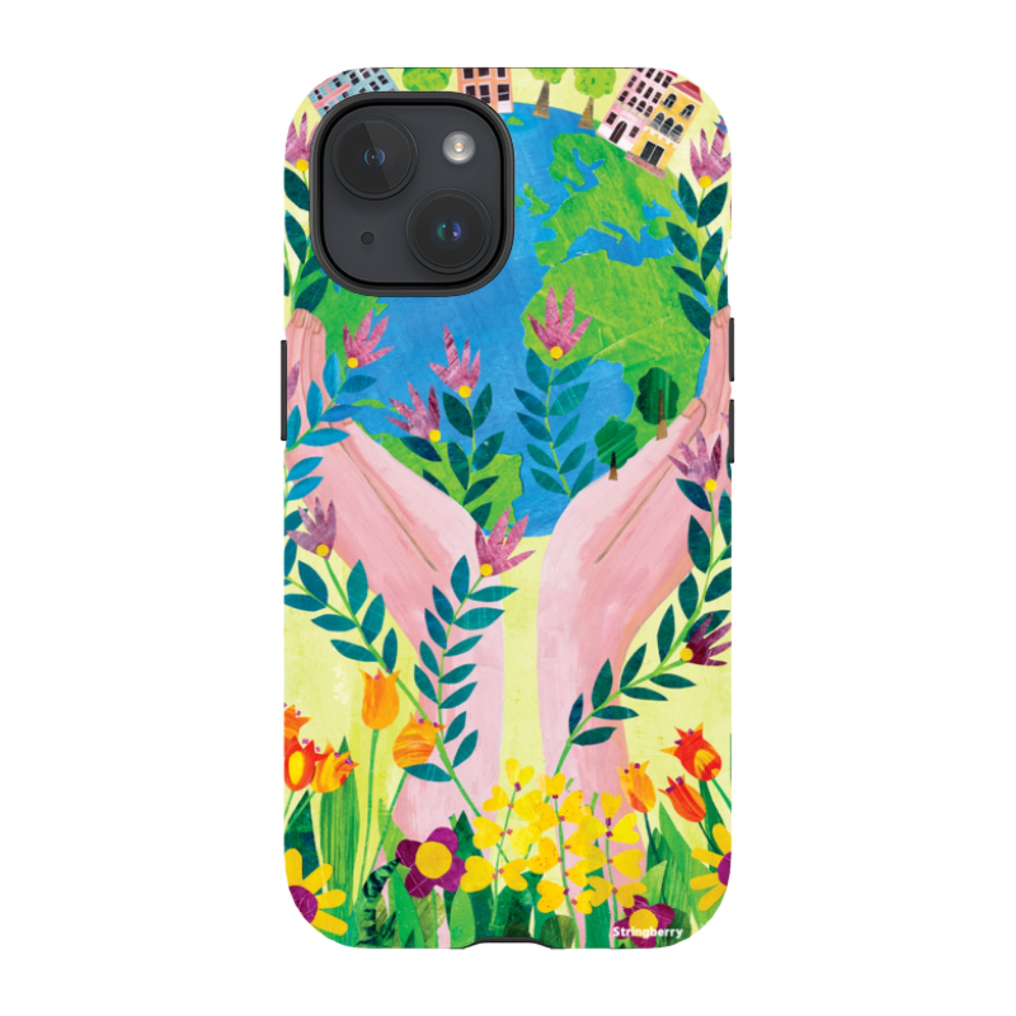iPhone MagSafe Tough Case - Earth Day By Tracey English