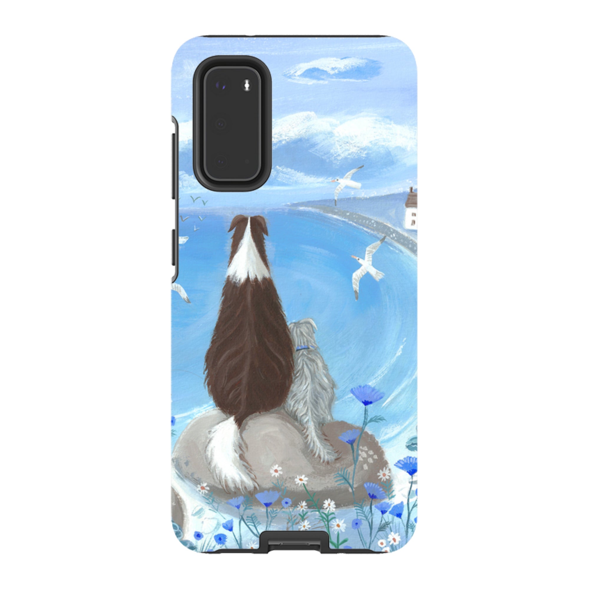 Samsung Tough Case - Beach Dog By Mary Stubberfield