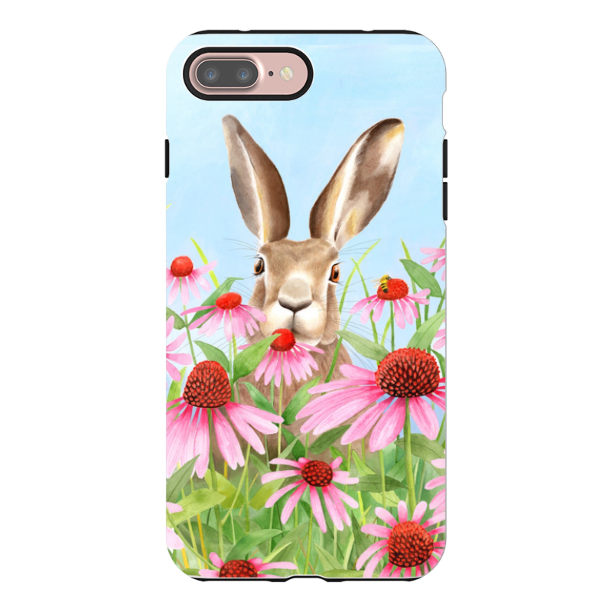 iPhone Tough Case - Summer Hare By Bex Parkin