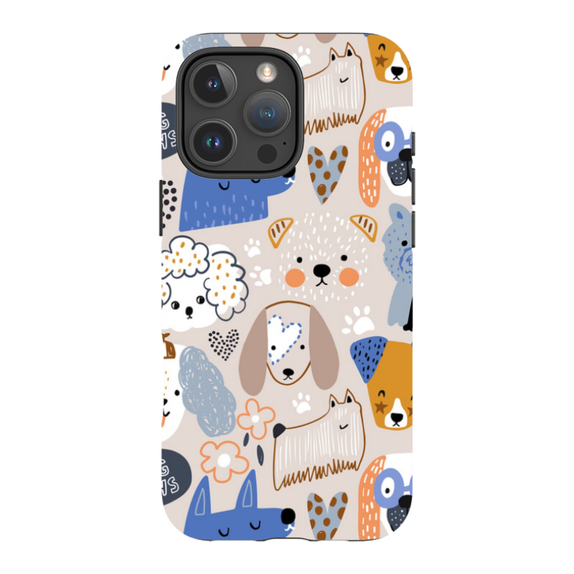 iPhone Tough Case - Love Dogs