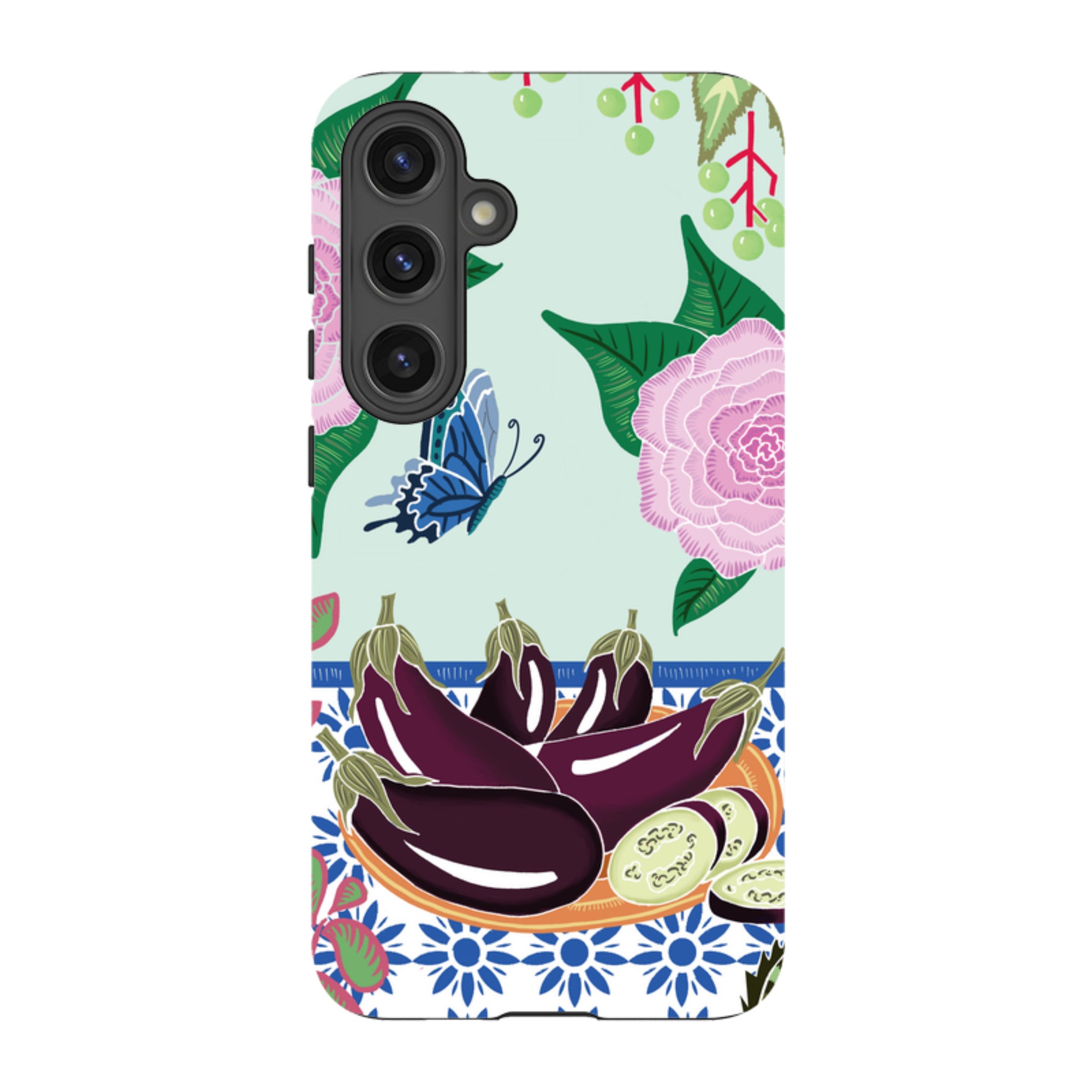 Samsung Tough Case - Aubergines By Kate Heiss