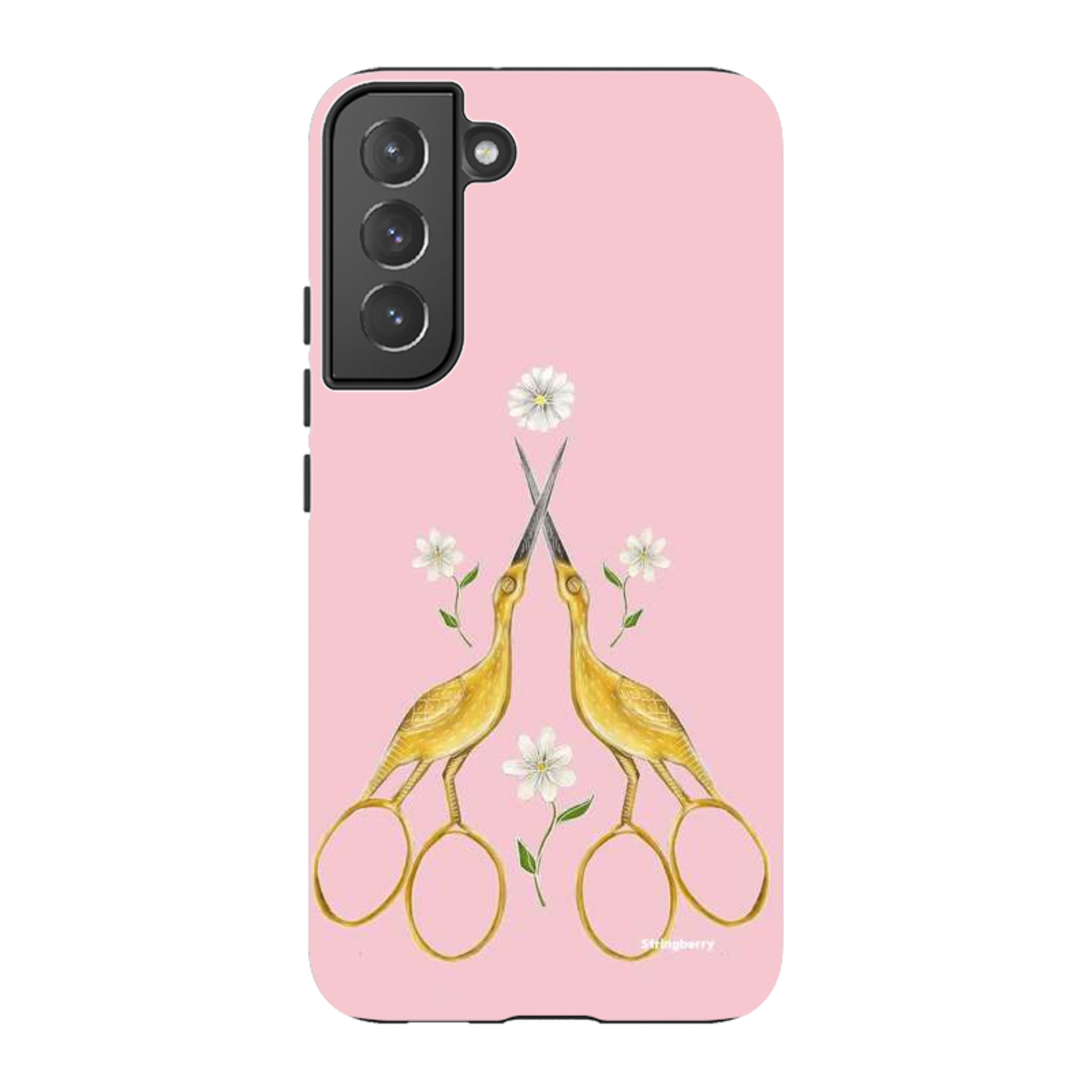 Samsung Tough Case - Heron Scissors By Catherine Rowe