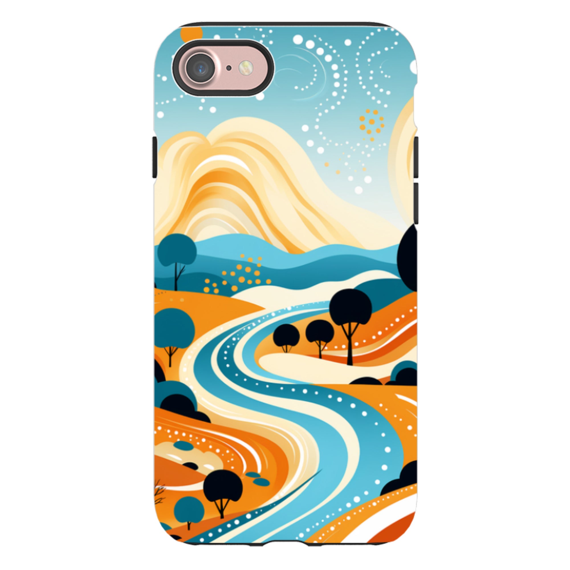 iPhone Tough Case -Travel Stars