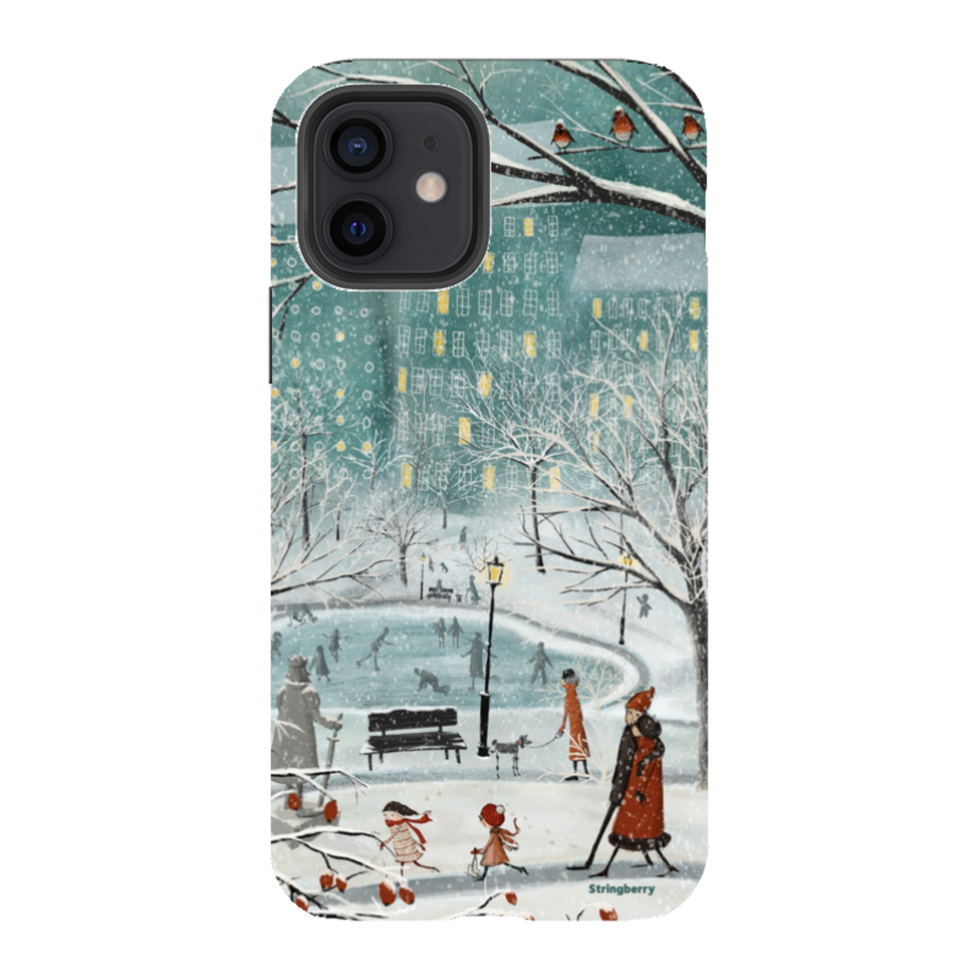 iPhone Tough Case - Walk In The Park By Maja Lindberg