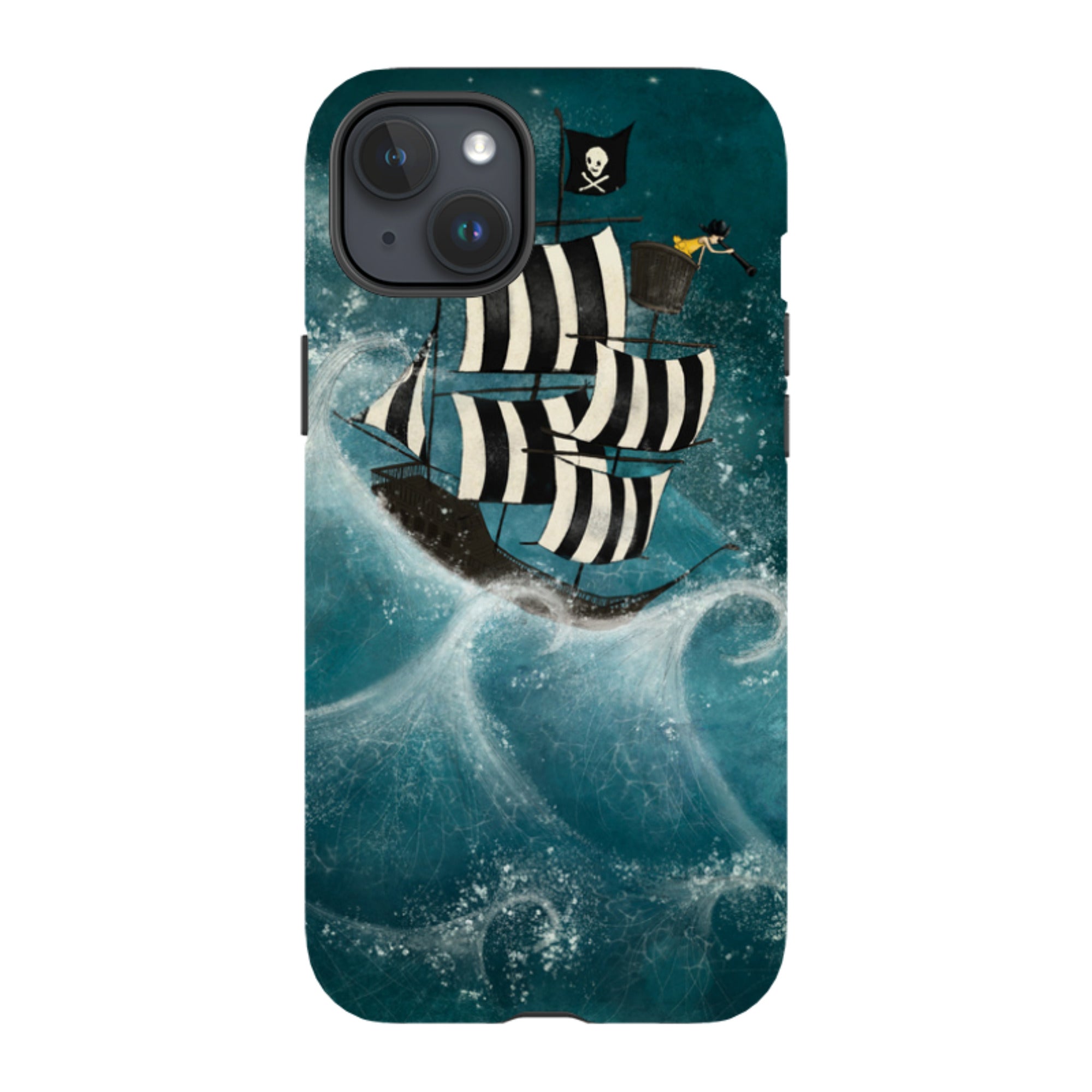 iPhone Tough Case - Face The Storm By Maja Lindberg