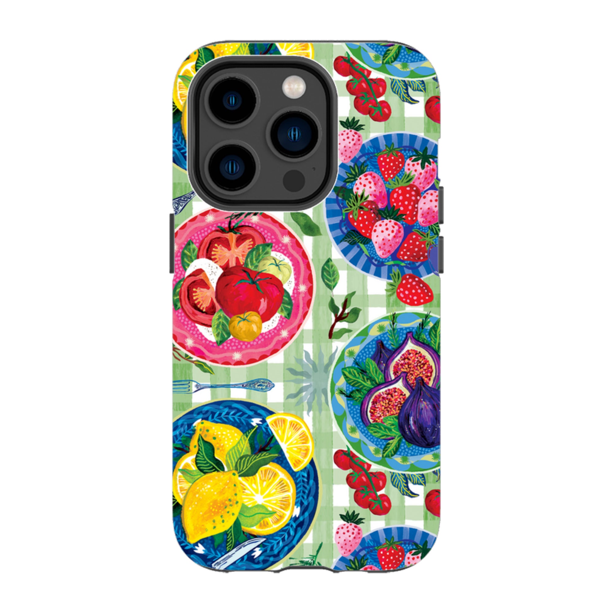 iPhone Tough Case - Summer Tablescape By Emma Frances Grant