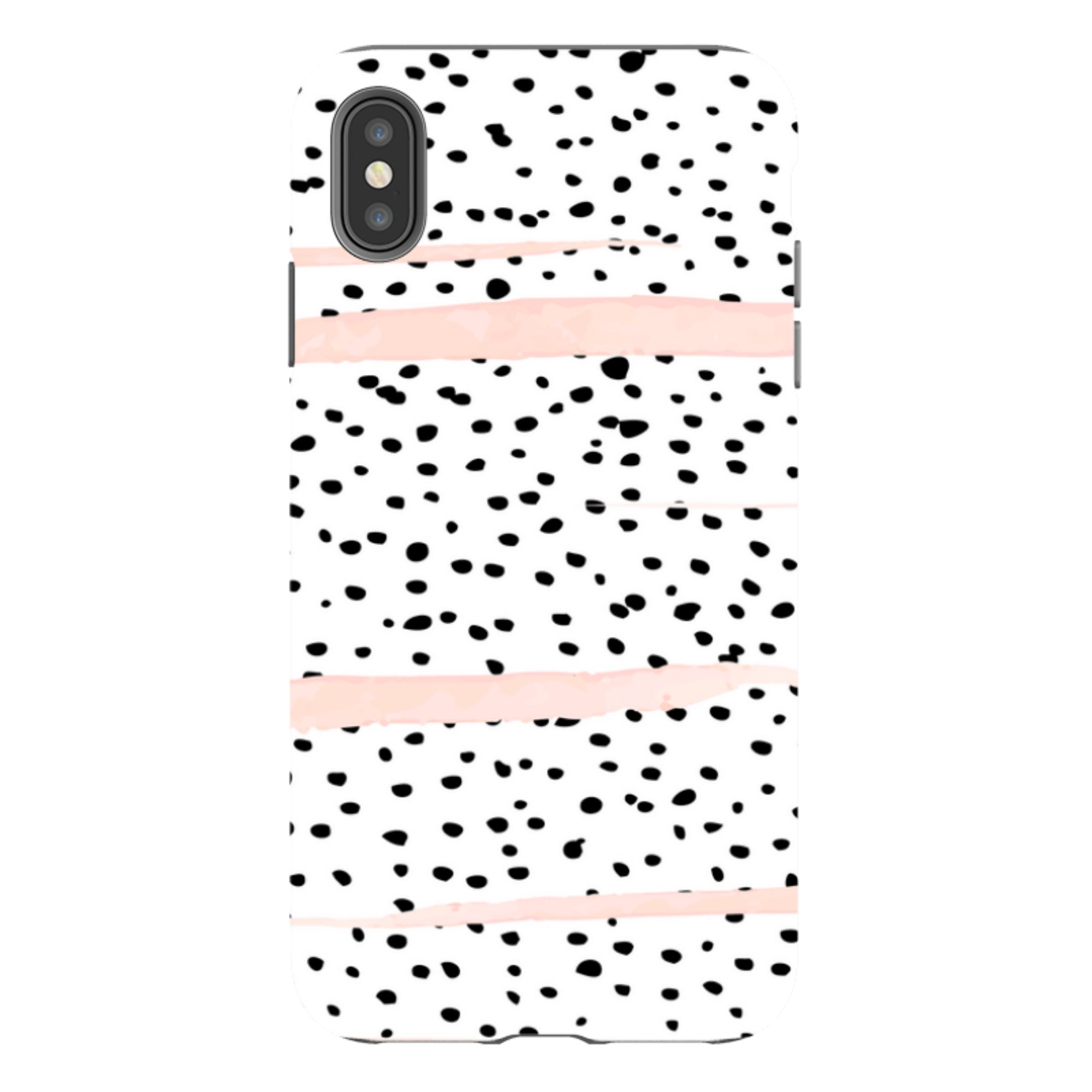 iPhone Tough Case - Dots And Blush