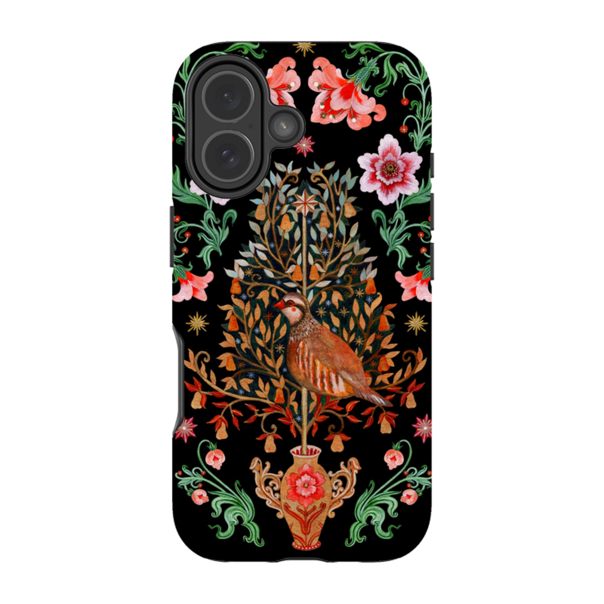 iPhone Tough  Case - Partridge Pear Tree By Maria Matos