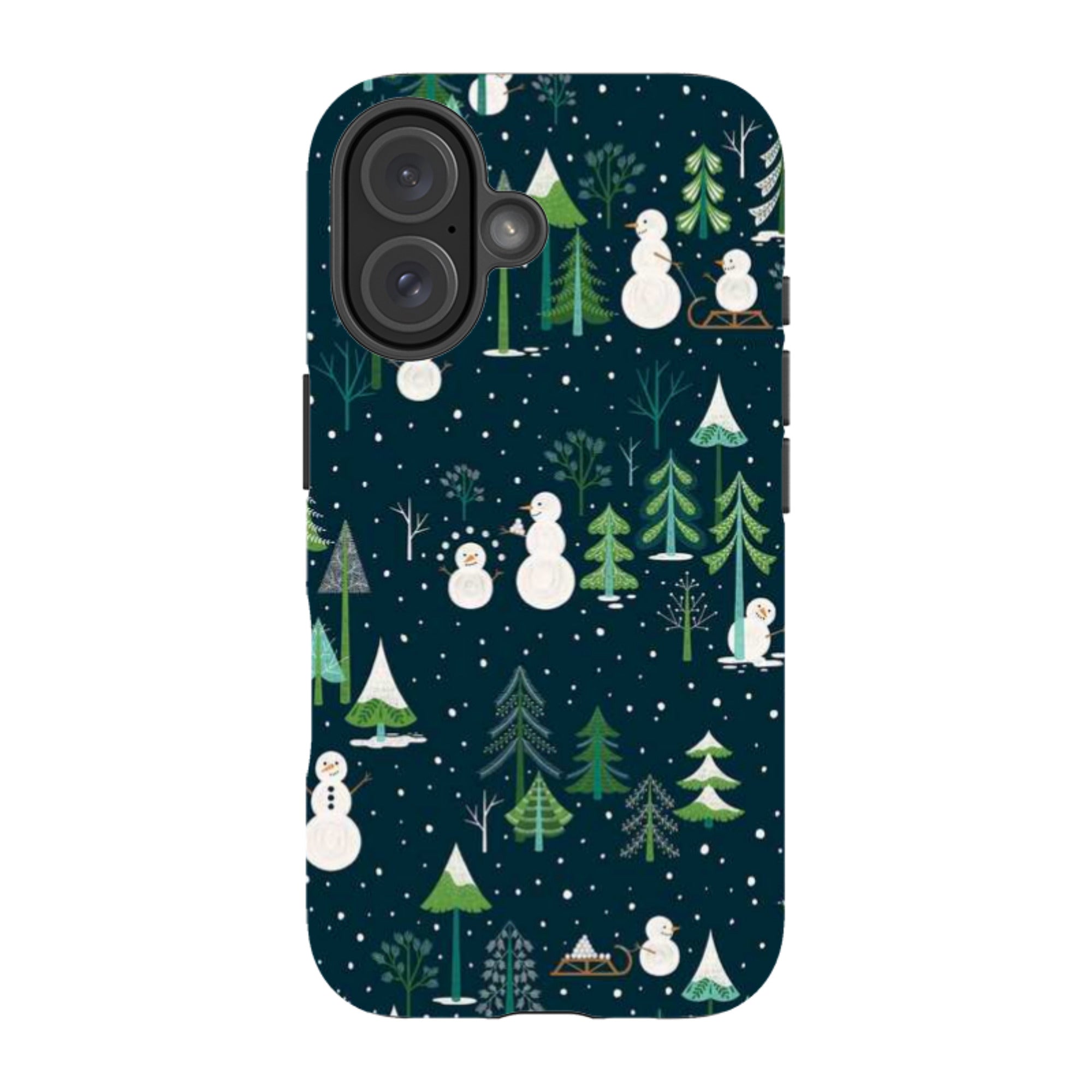 iPhone MagSafe Tough Case -  Snowman Playground By Jenny Zemanek