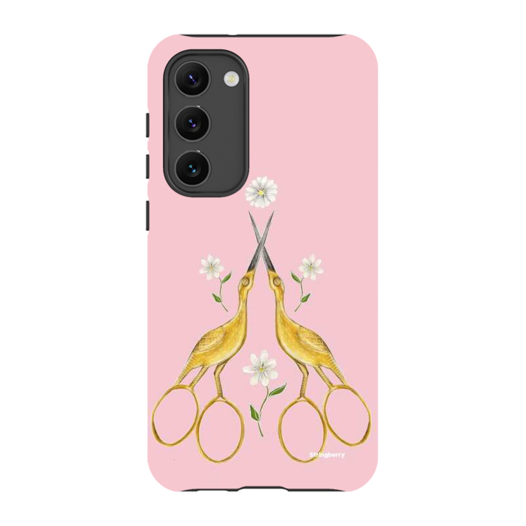 Samsung Tough Case - Heron Scissors By Catherine Rowe