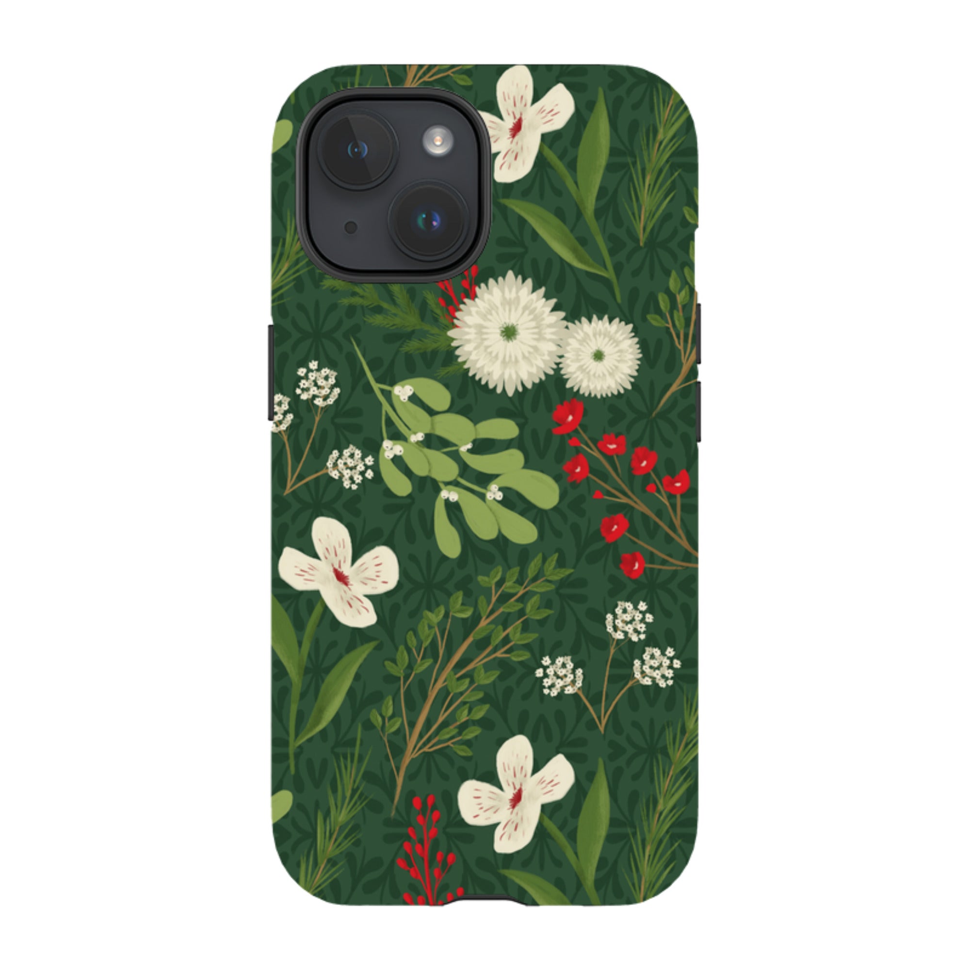 iPhone MagSafe Tough Case - Holiday Foliage By Abby Jacobs