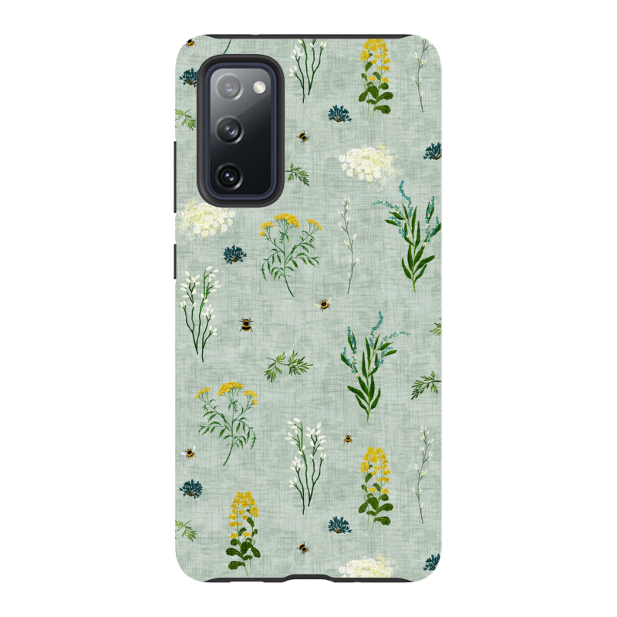 Samsung Tough  Case - Song Bird Florals and Bees By Katherine Quinn