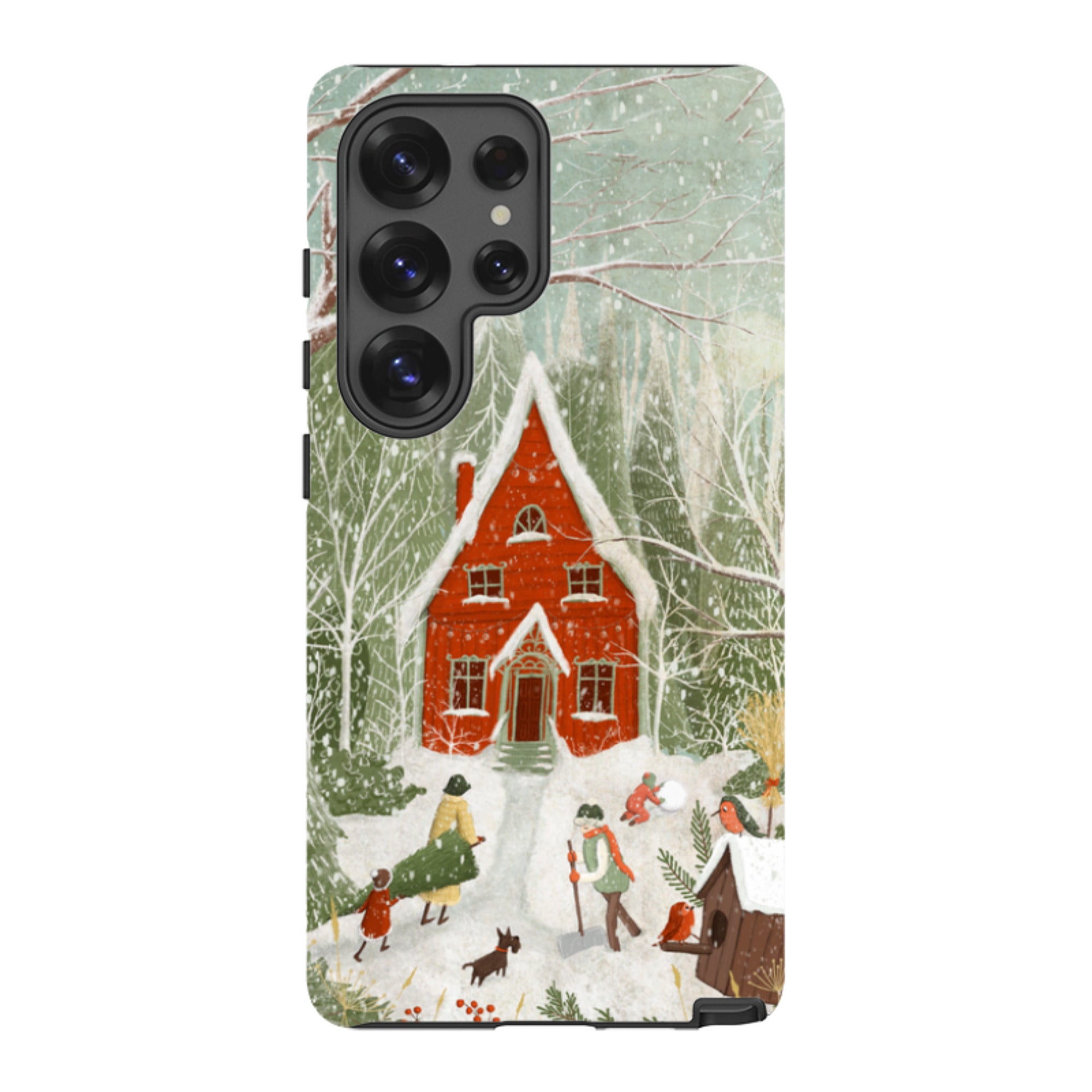 Samsung Tough Case - Christmas Garden Day By Maja Lindberg
