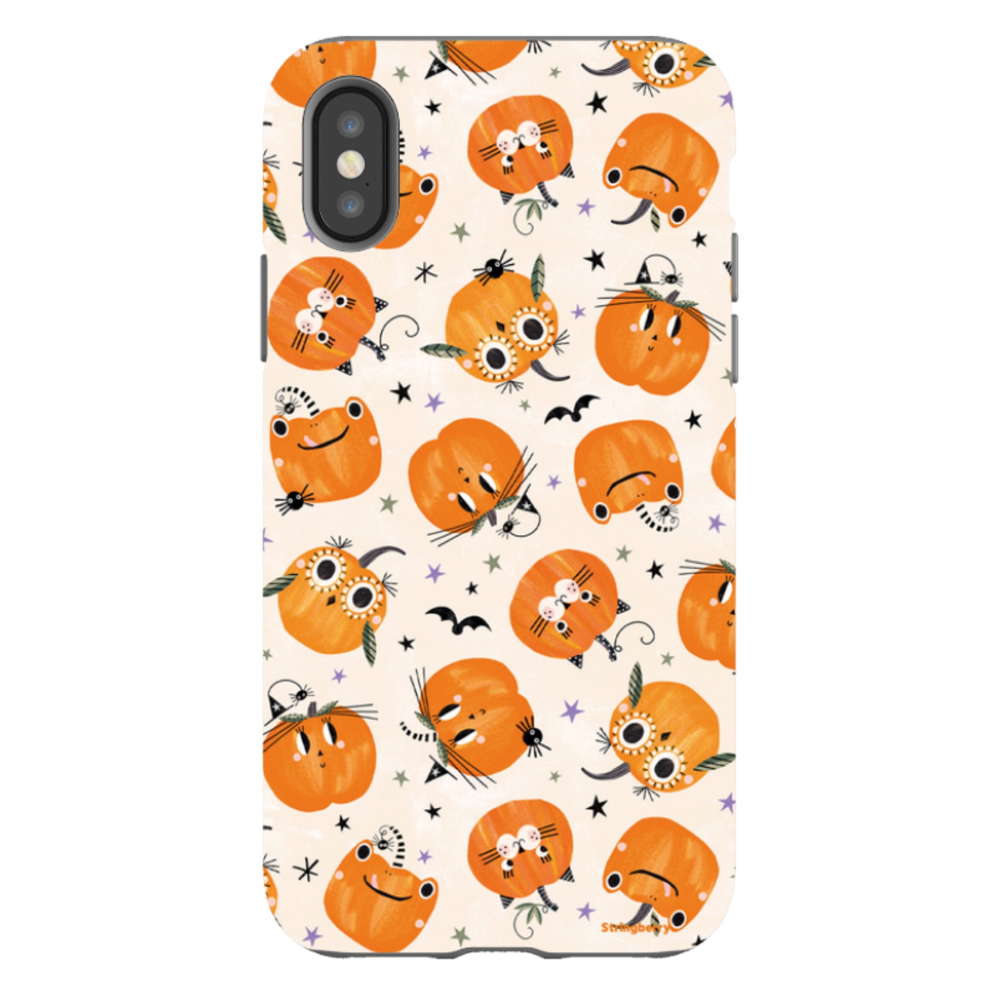 iPhone Tough Case - Halloween Pumpkin Light By Ali Brookes