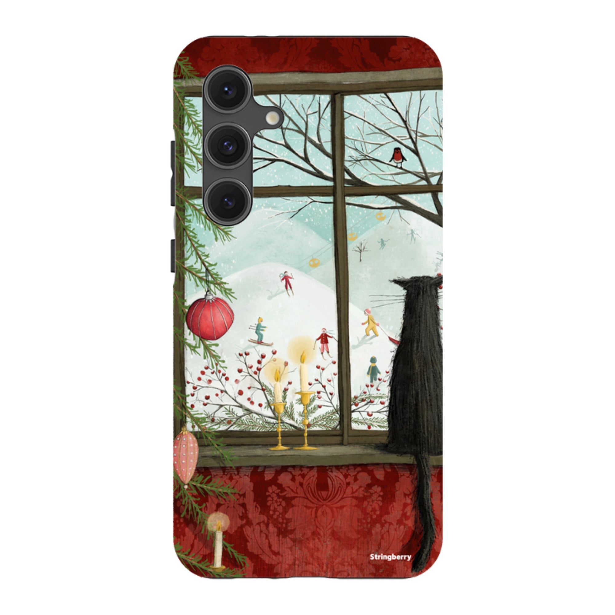 Samsung Tough Case - Christmas Window By Maja Lindberg