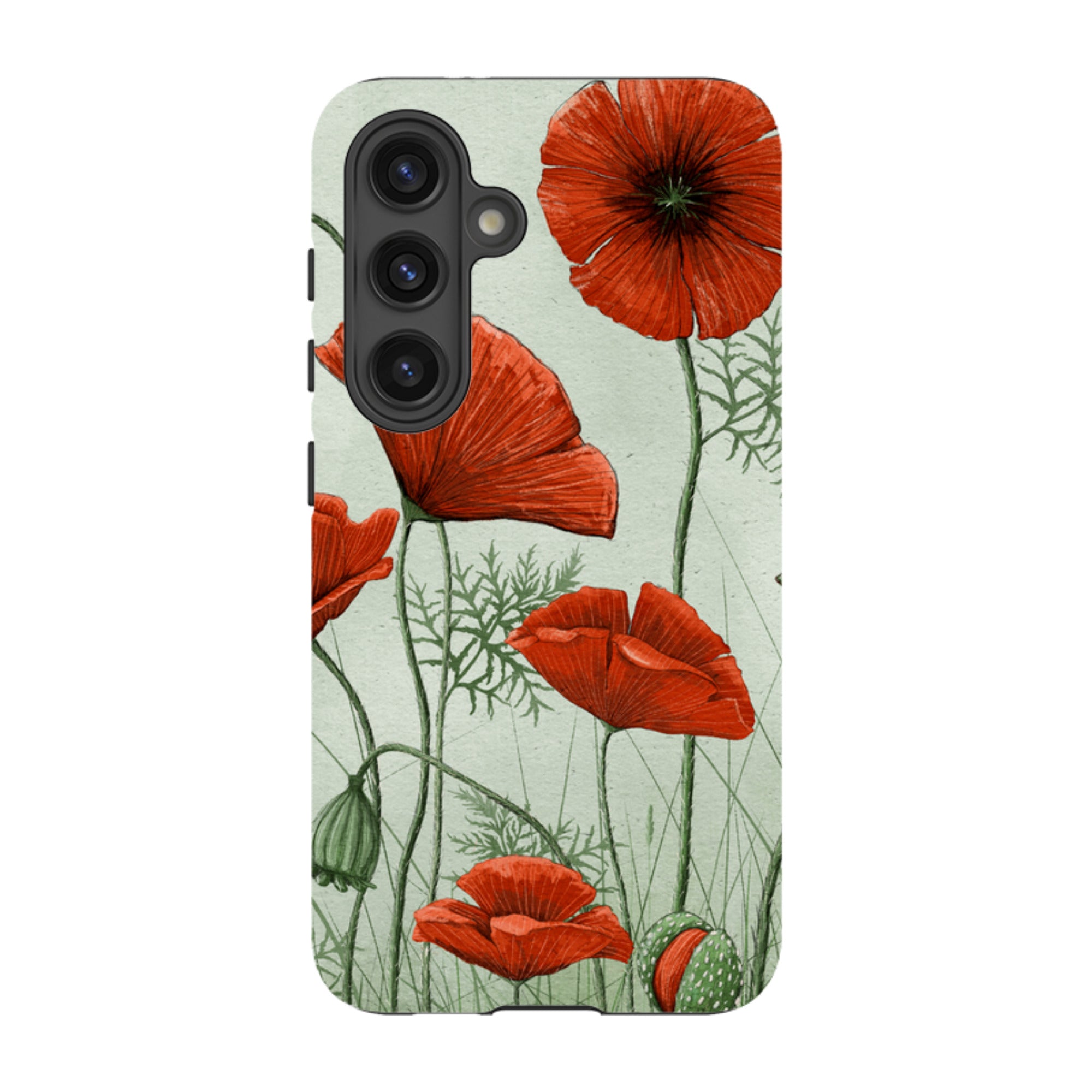 Samsung Tough  Case - Poppies By Maja Lindberg