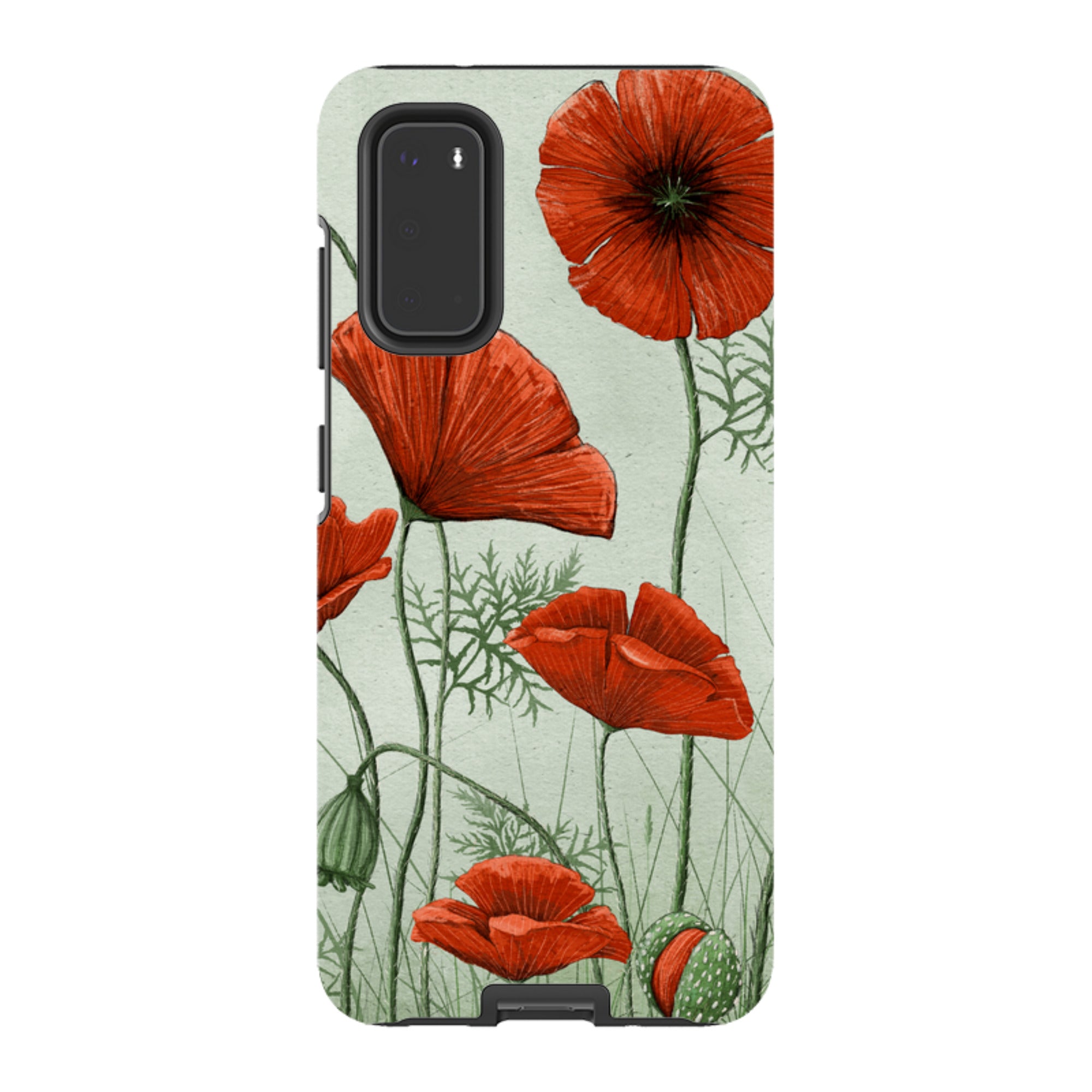 Samsung Tough  Case - Poppies By Maja Lindberg