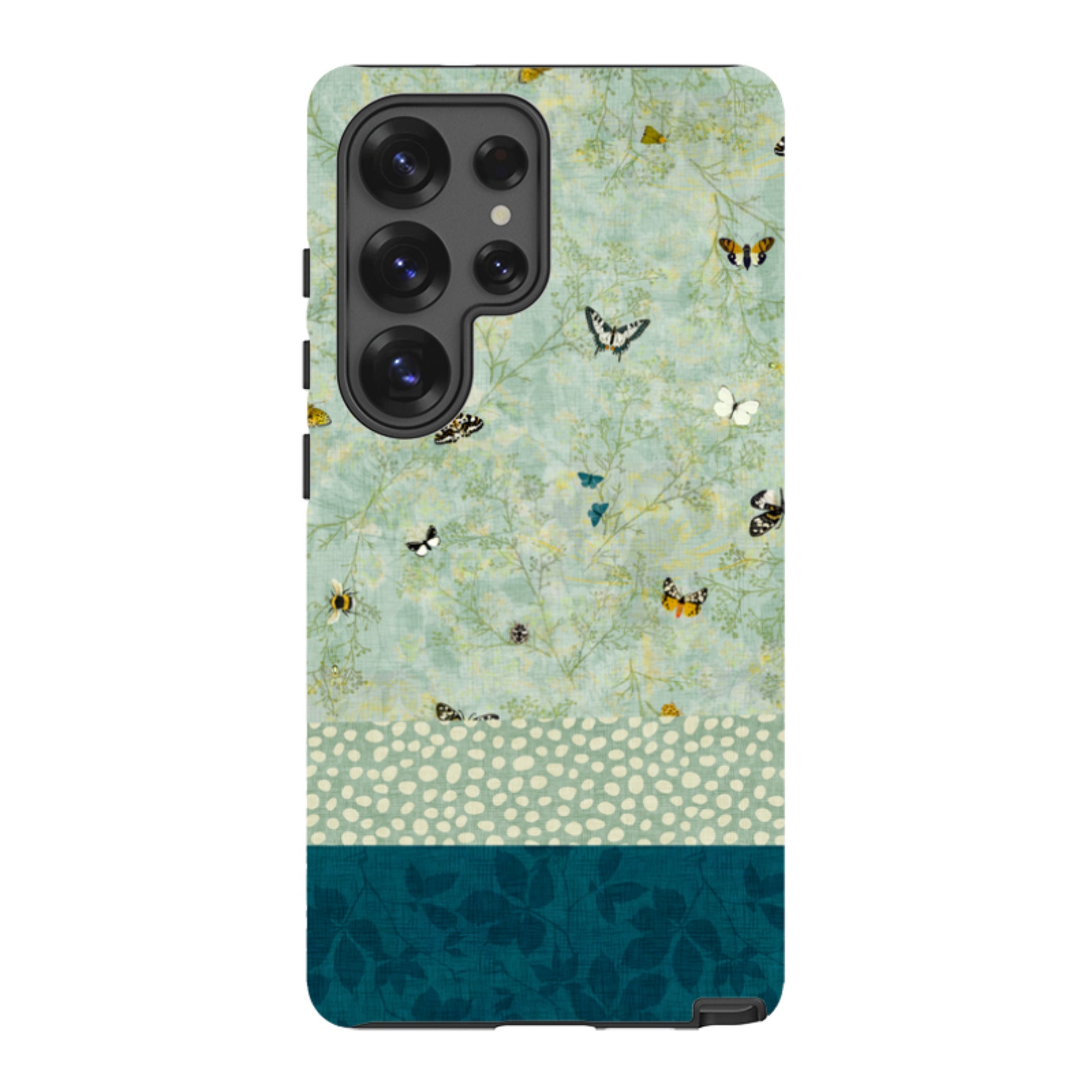Samsung Tough  Case - Chinoiserie Garden Soft Sage 2 By Katherine Quinn