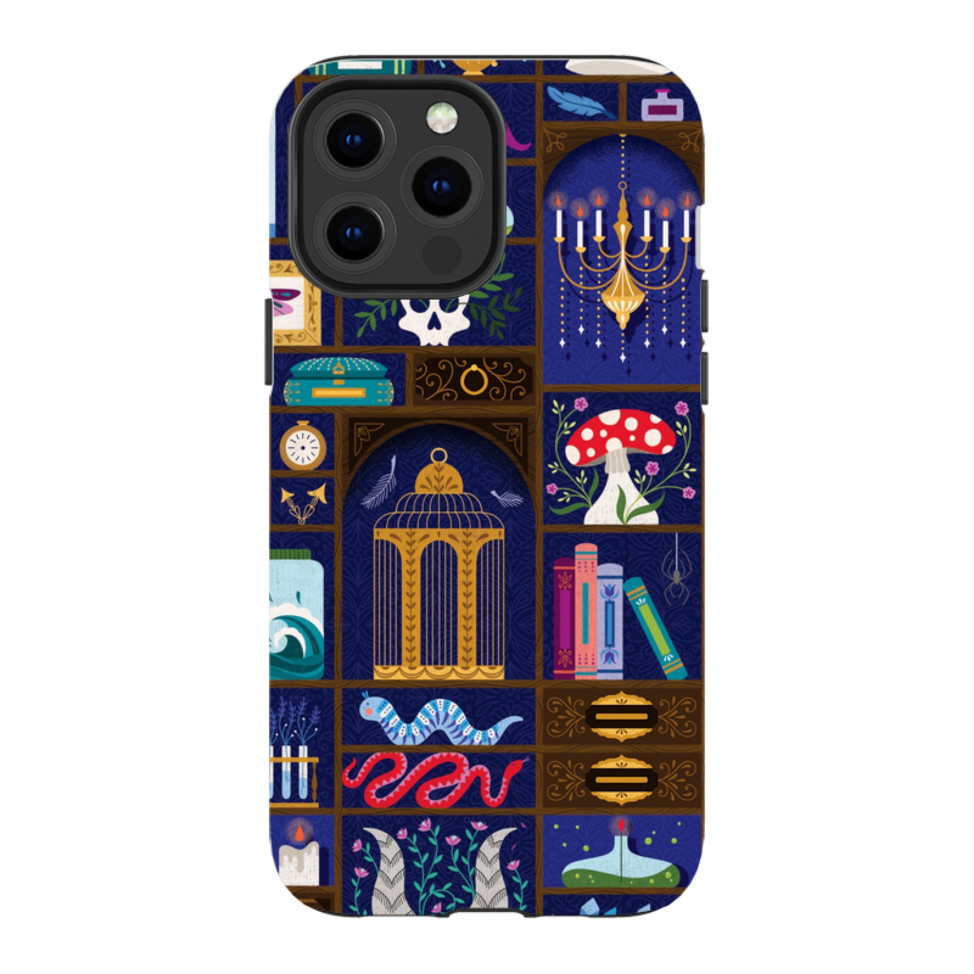 iPhone Tough Case - Cabinet Of Curiosities By Jenny Zemanek