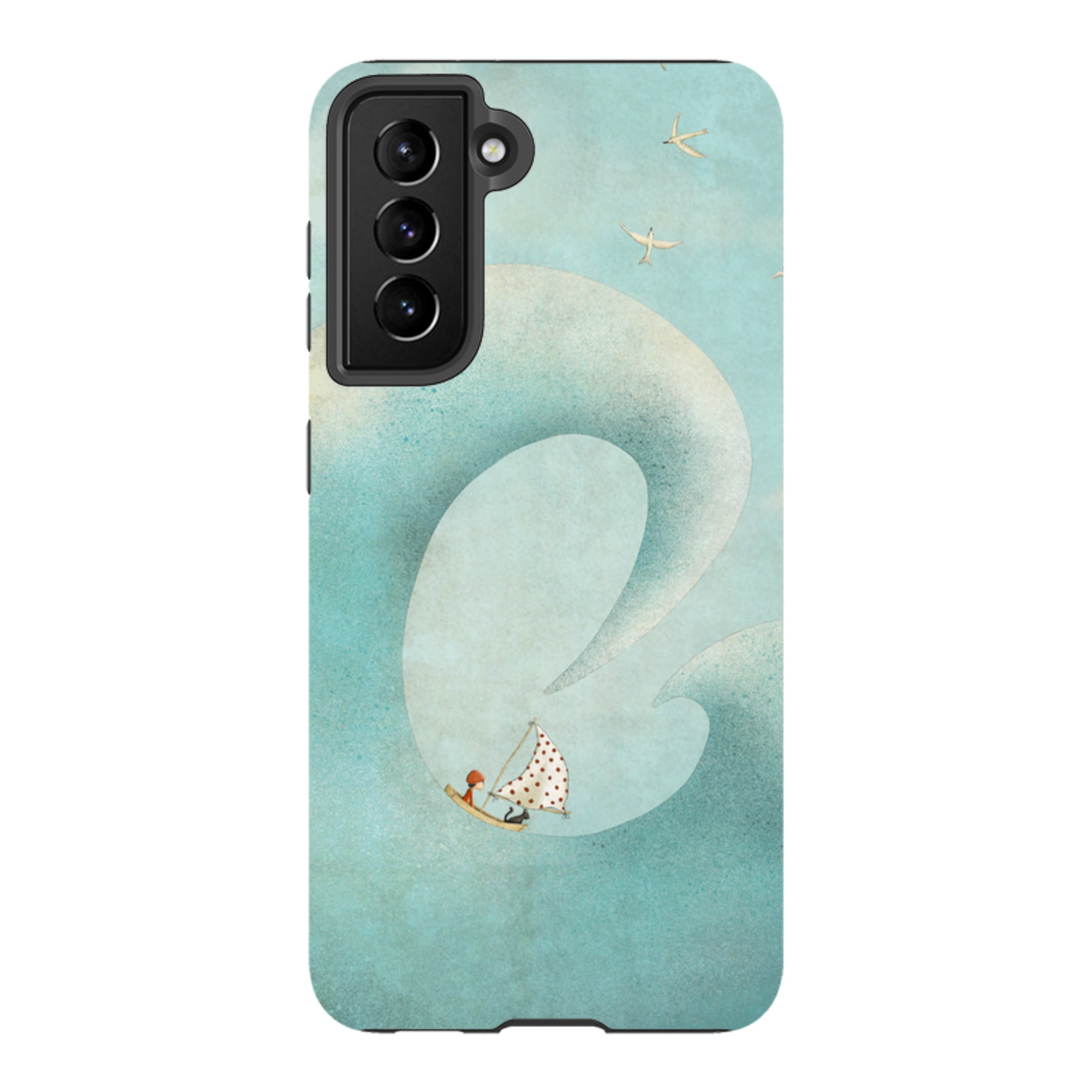 Samsung Tough  Case - The Wave By Maja Lindberg