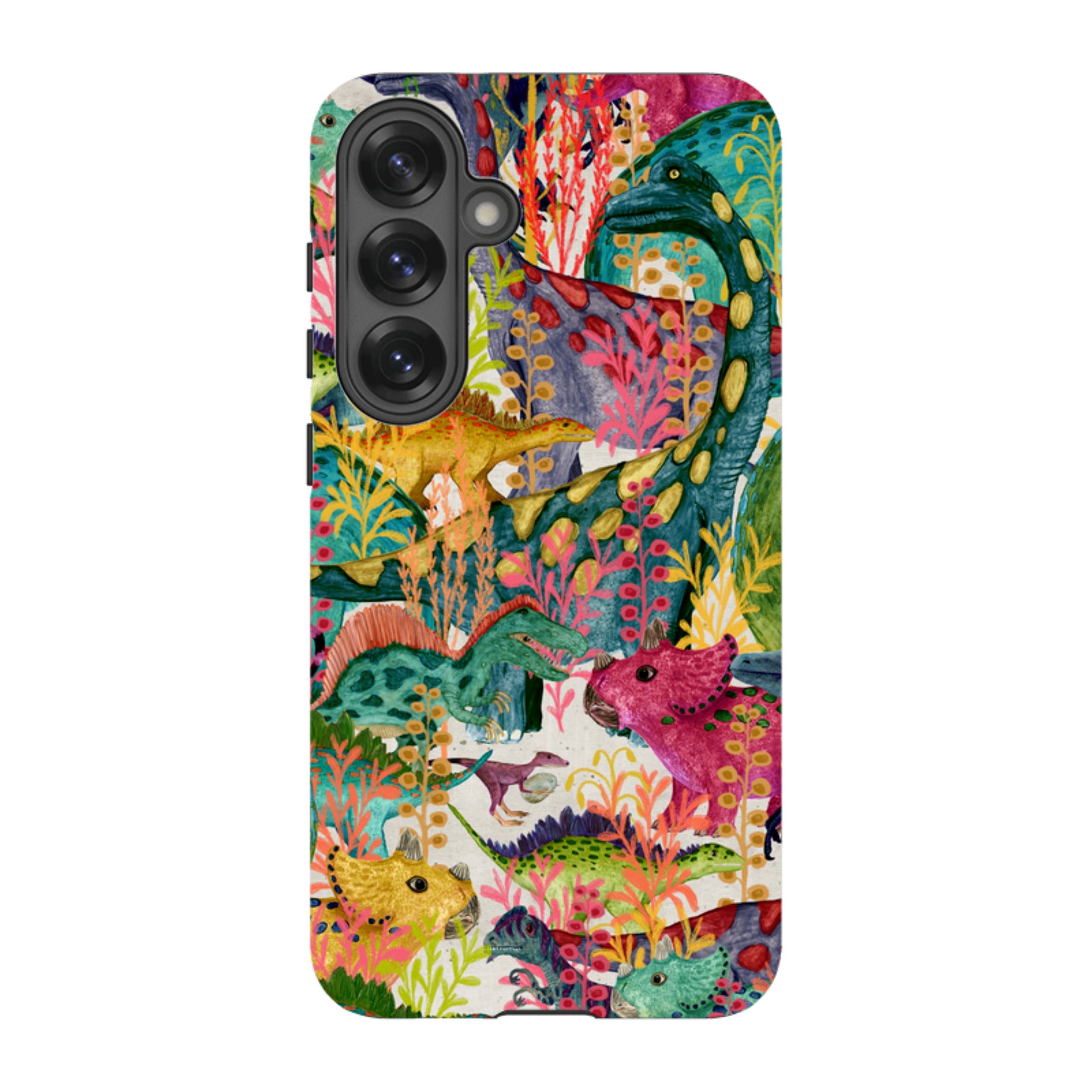 Samsung Tough Case - Dinosaur Jamboree By Katherine Quinn