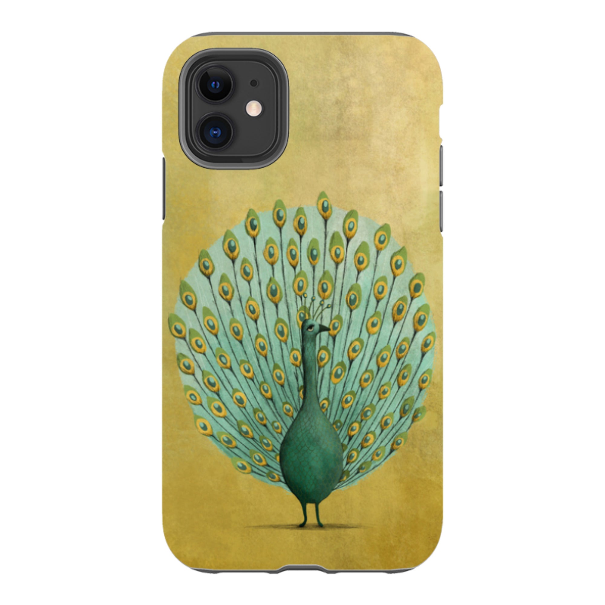 iPhone Tough Case - Peacock By Maja Lindberg