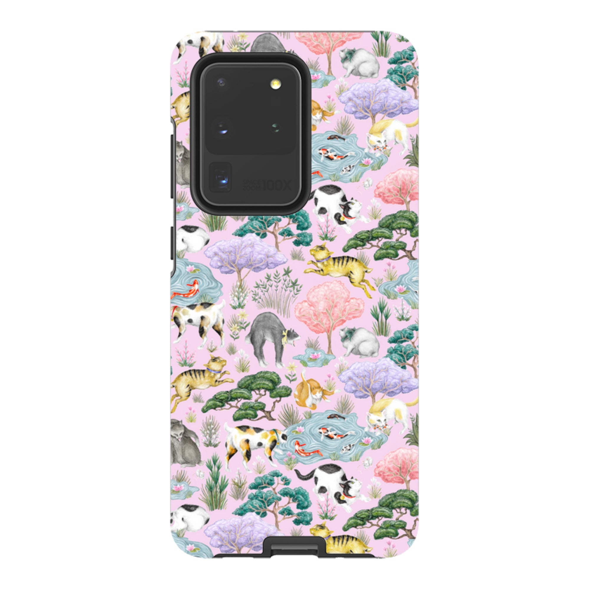 Samsung Tough  Case - Cat Garden By Catherine Rowe