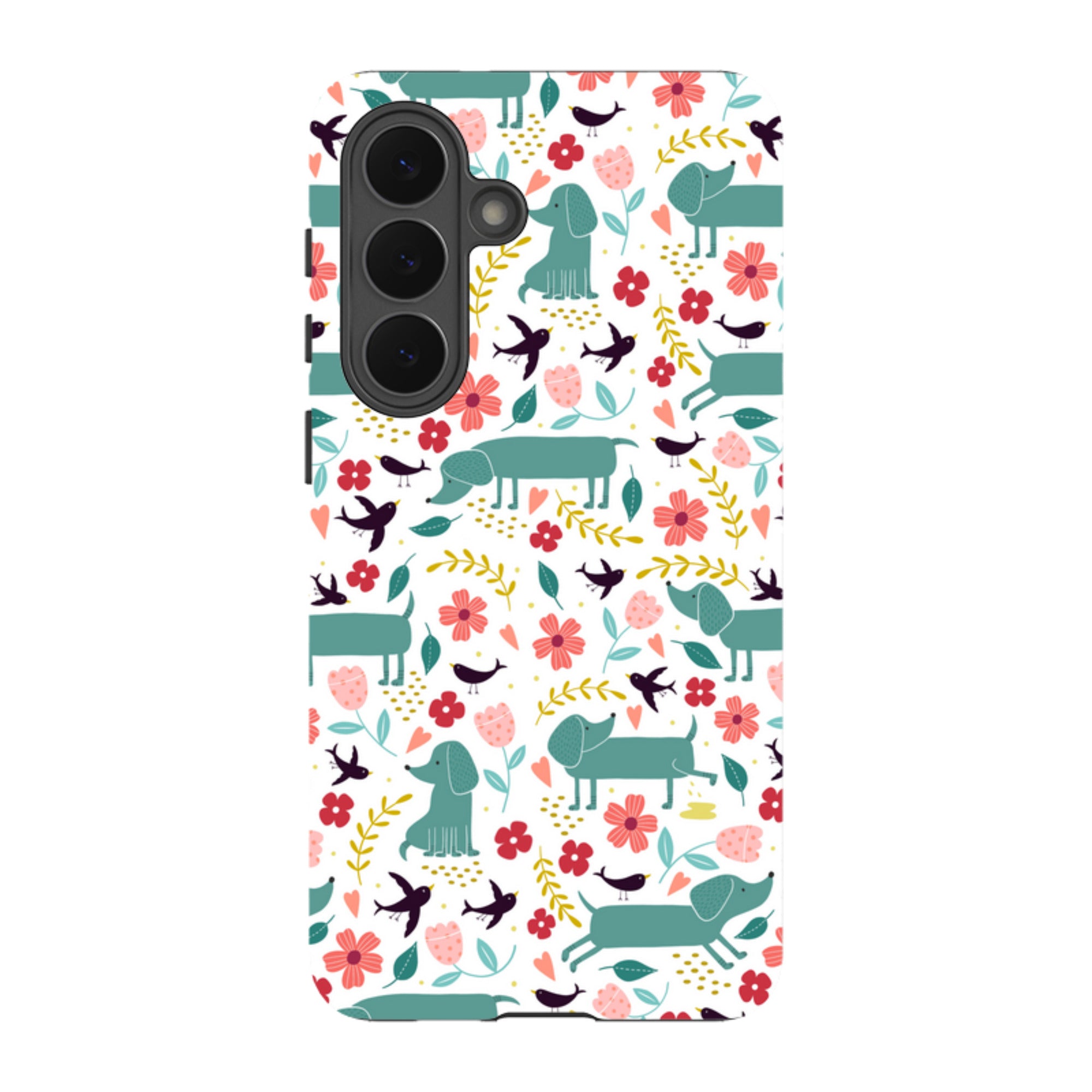 Samsung Tough Case - Cheek Dachshunds By Suzy Taylor