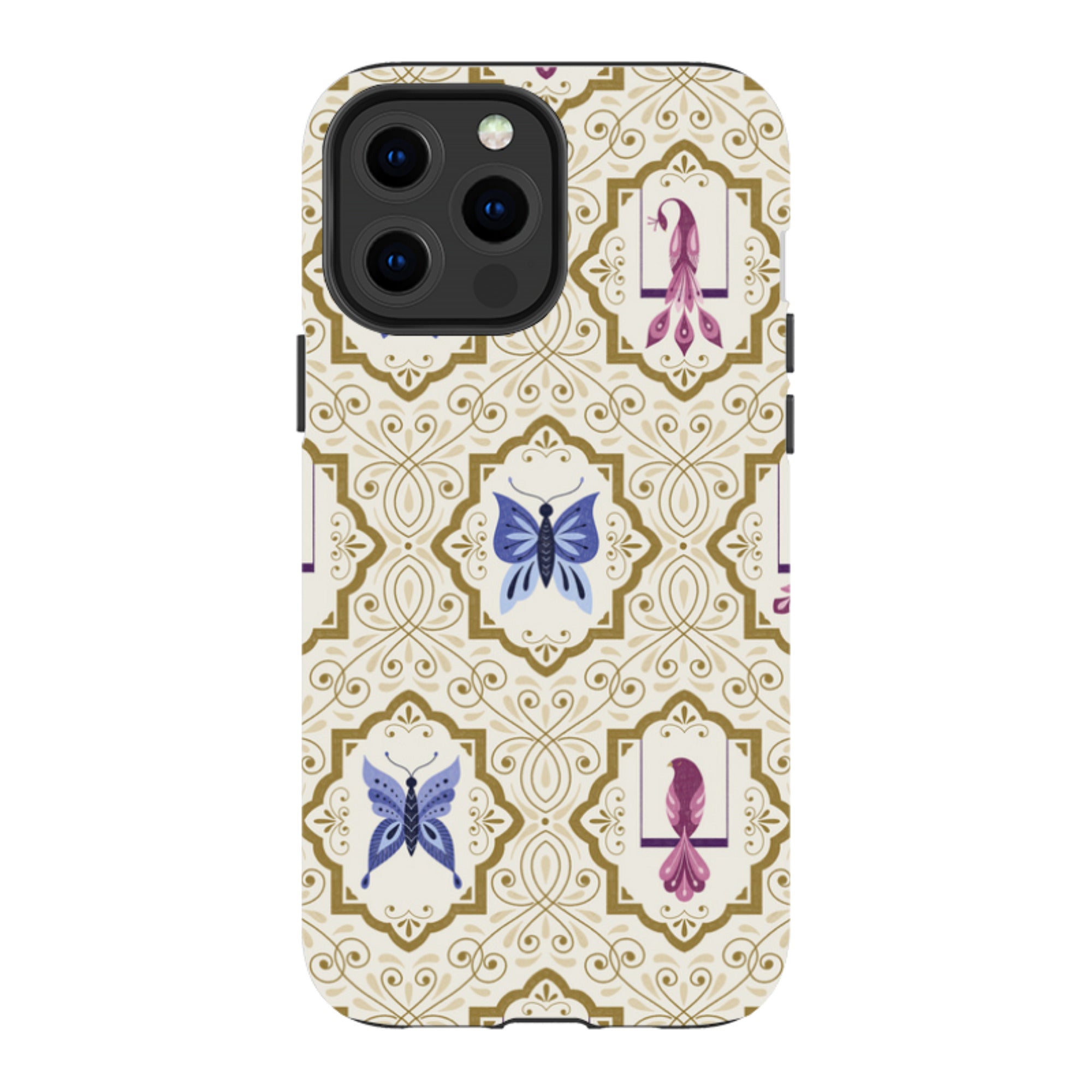 iPhone Tough Case - Wingframes Ivory By Jenny Zemanek