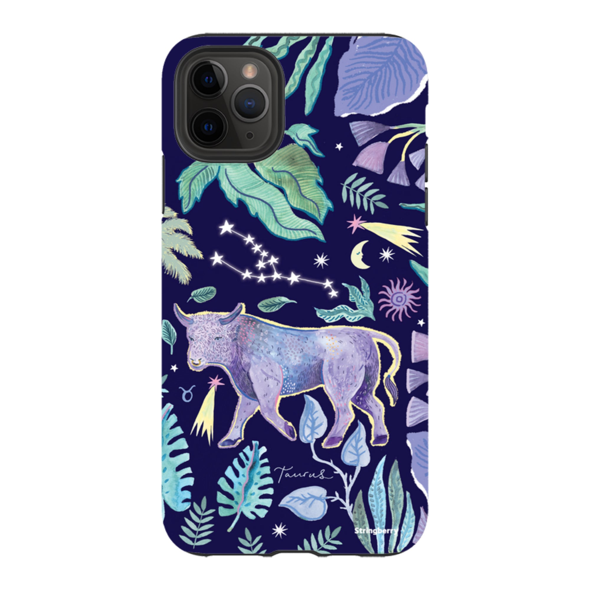 iPhone Tough Case - Taurus By Emma Frances Grant