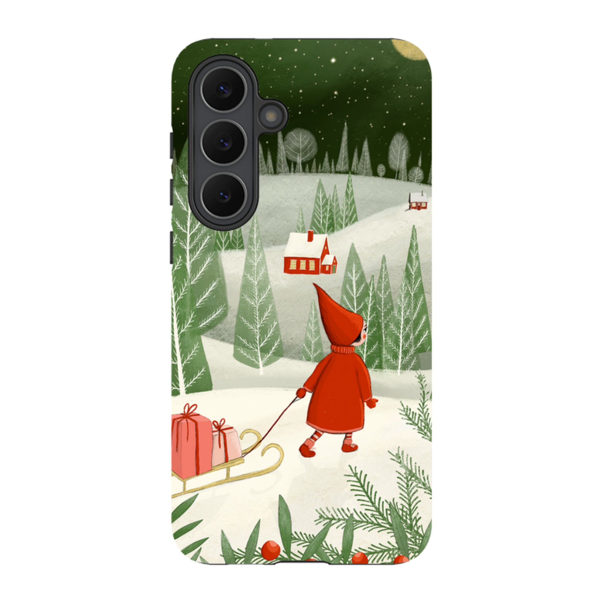 Samsung Tough Case - Christmas Night By Maja Lindberg