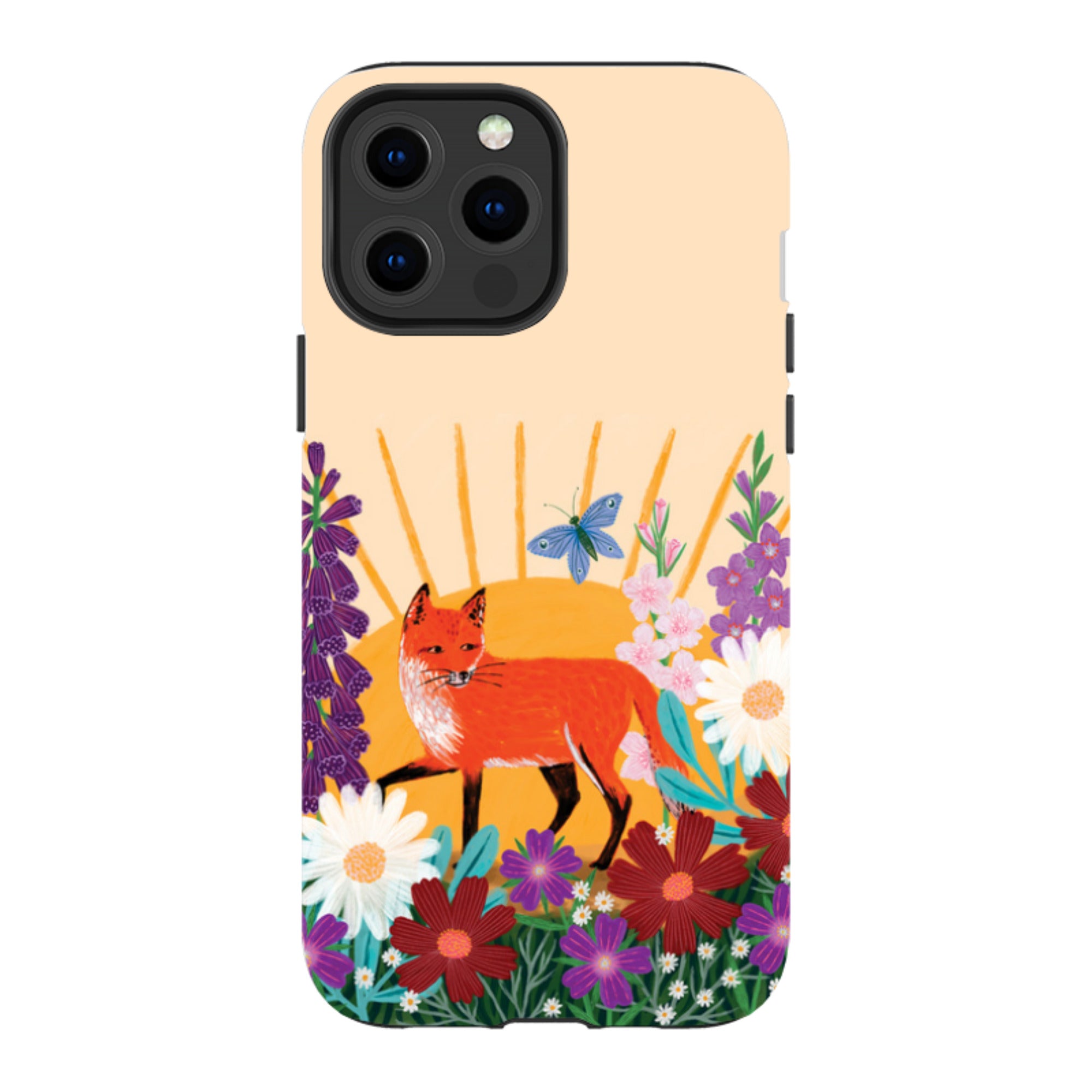 iPhone Tough Case - Summer Fox By Lee Foster Wilson