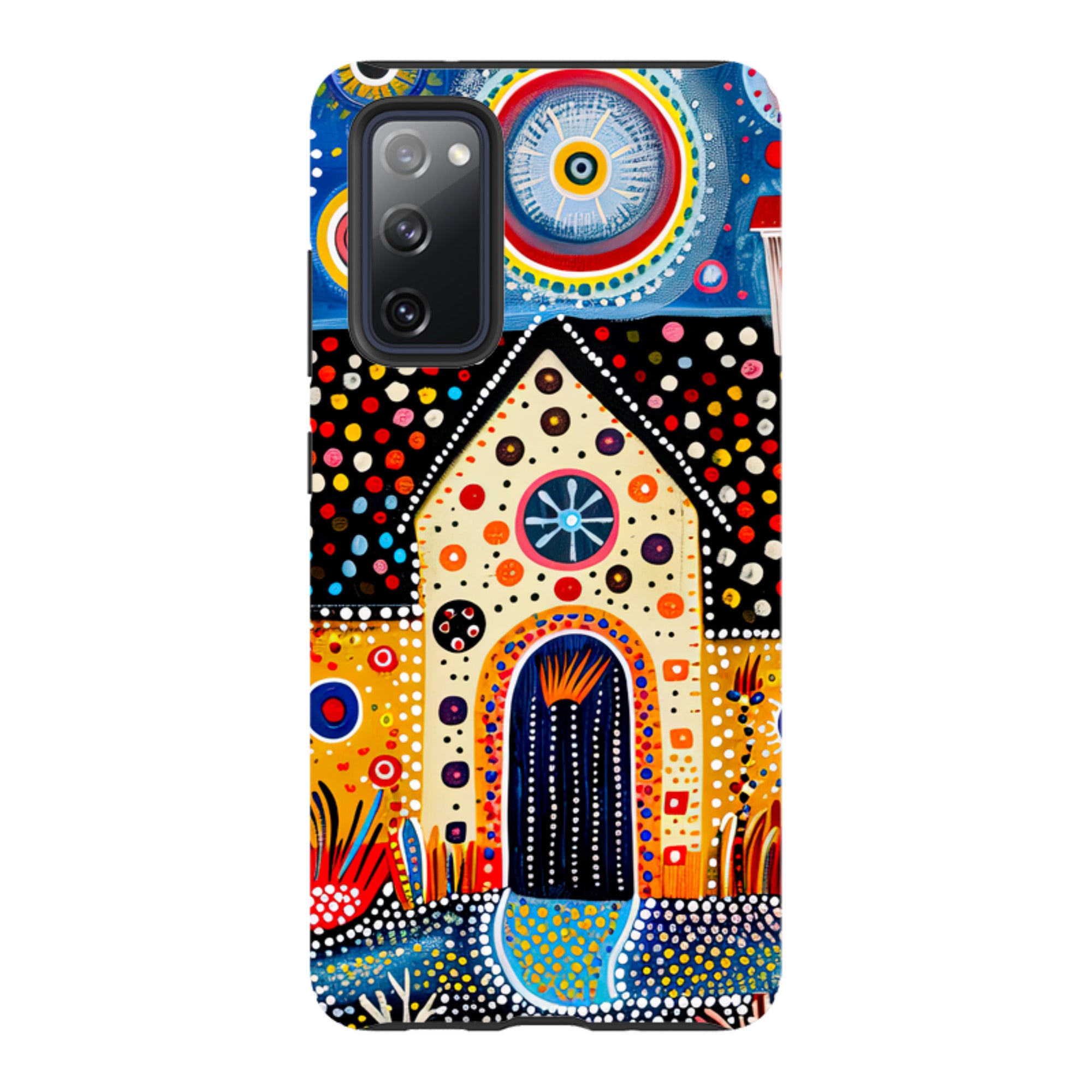 Samsung Tough Case - Folk Art House IX