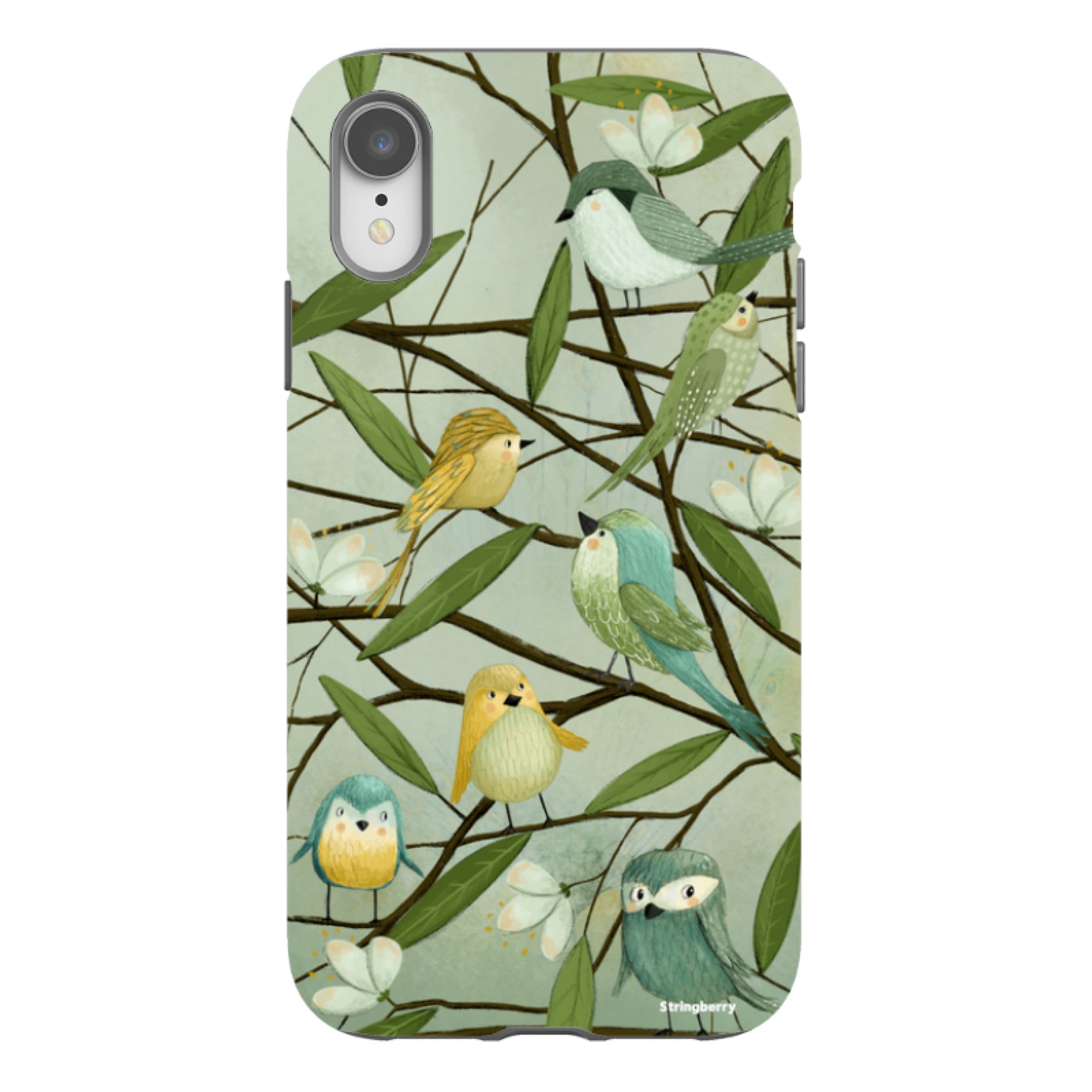 iPhone Tough Case - Birds By Maja Lindberg