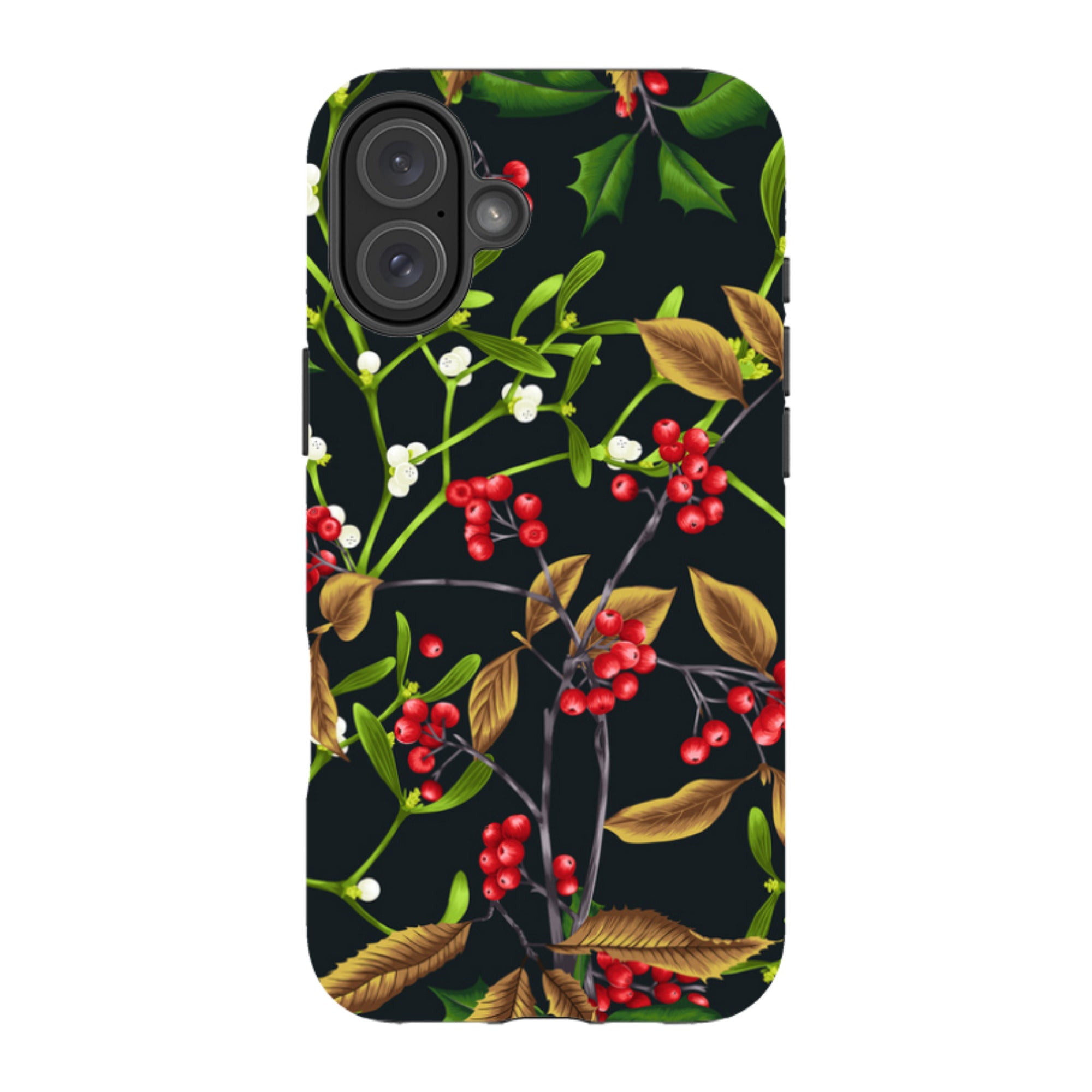 iPhone Tough Case - Magical Xmas Black
