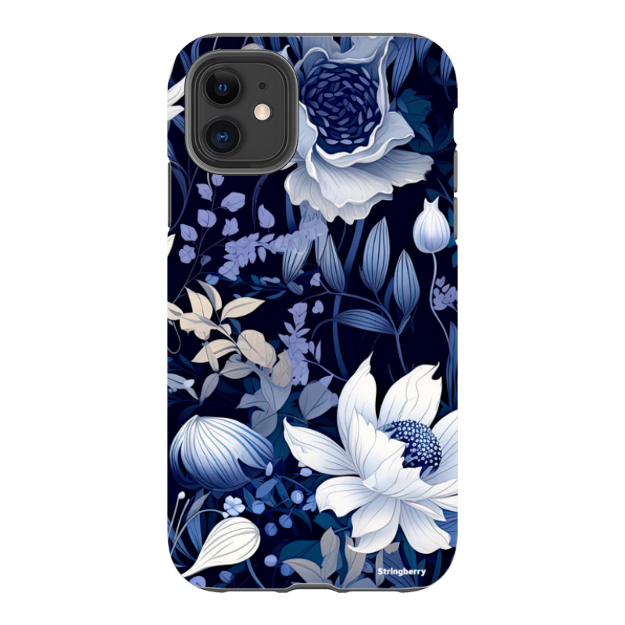 iPhone Tough Case - Blue Nutberry II